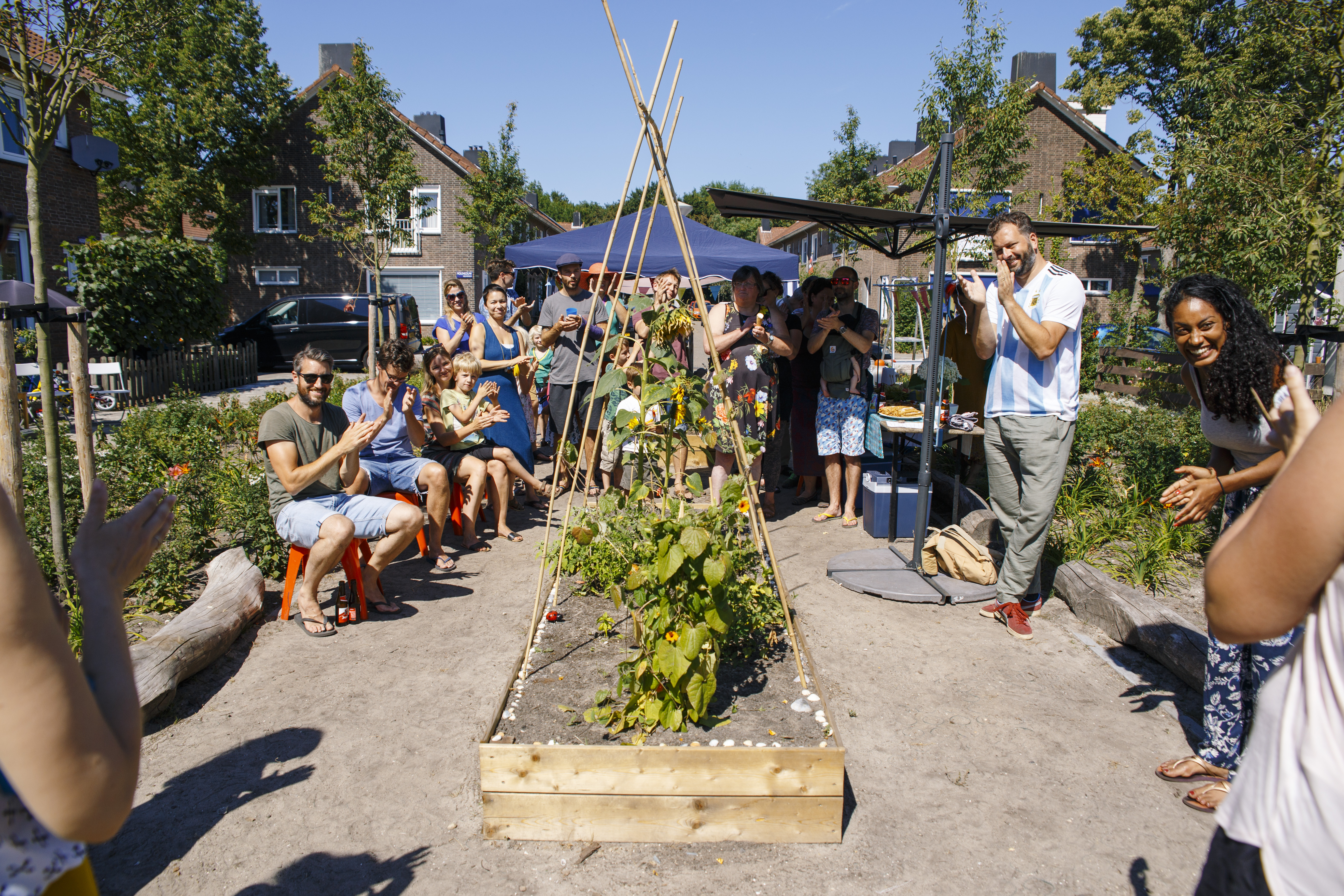 Feest voor de uurt. (Foto's: Carly Wollaert Photography)