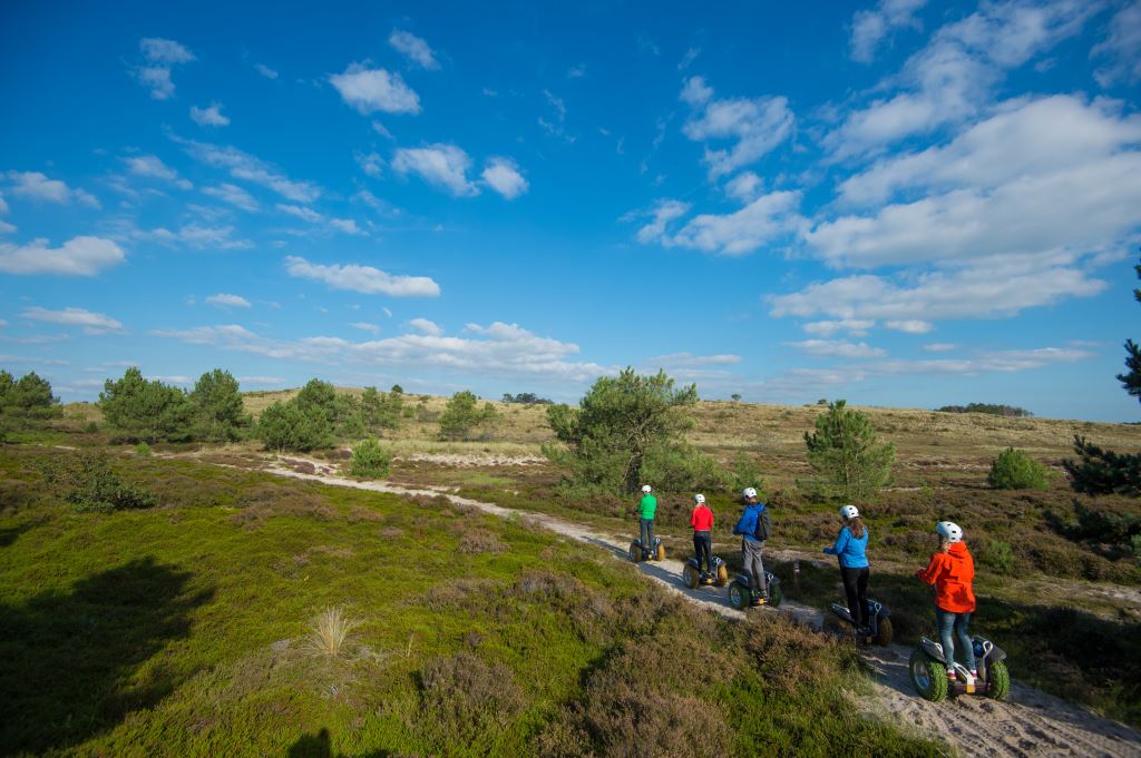 Segway-rijden; een unieke manier van natuurbeleving. (foto Zout Fotografie)