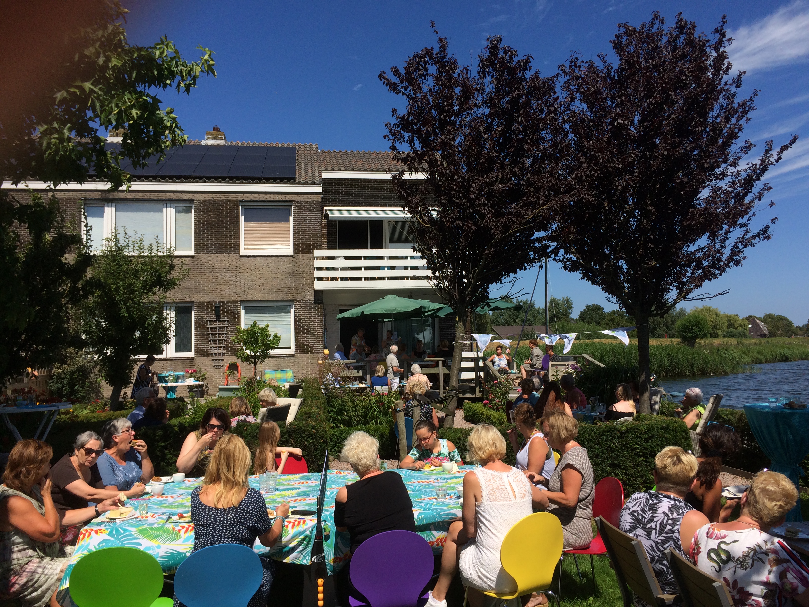 Mede dankzij het weer en de gesponsorde prijzen werd het een succesvolle dag. (Foto: aangeleverd)