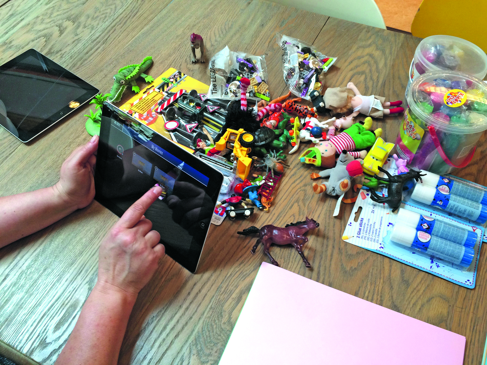 Maak zelf je stop-motion filmpje...(foto aangeleverd)