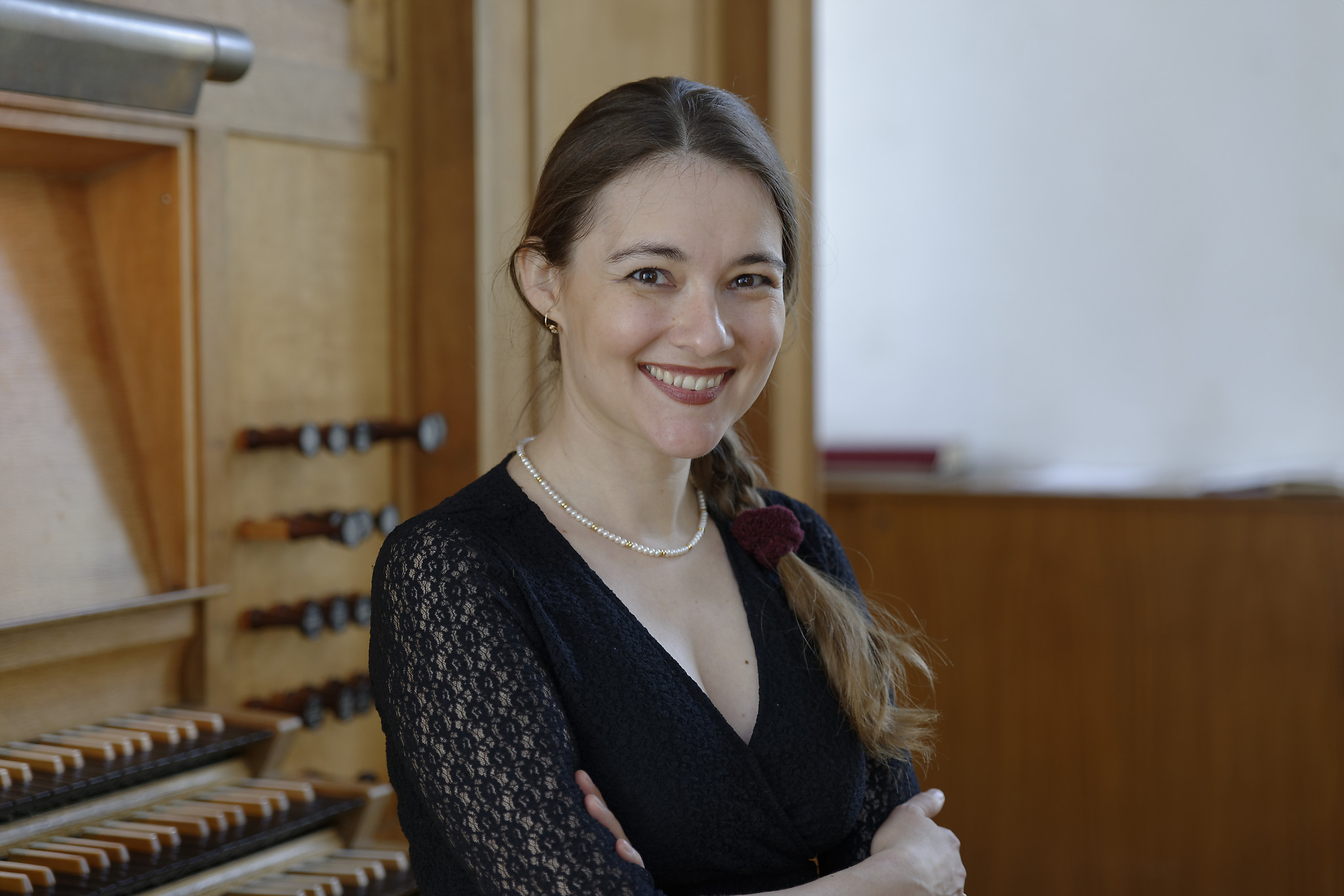 Pianiste en organiste Lidia Ksiazkiewicz. (Foto: Keyserkerk)