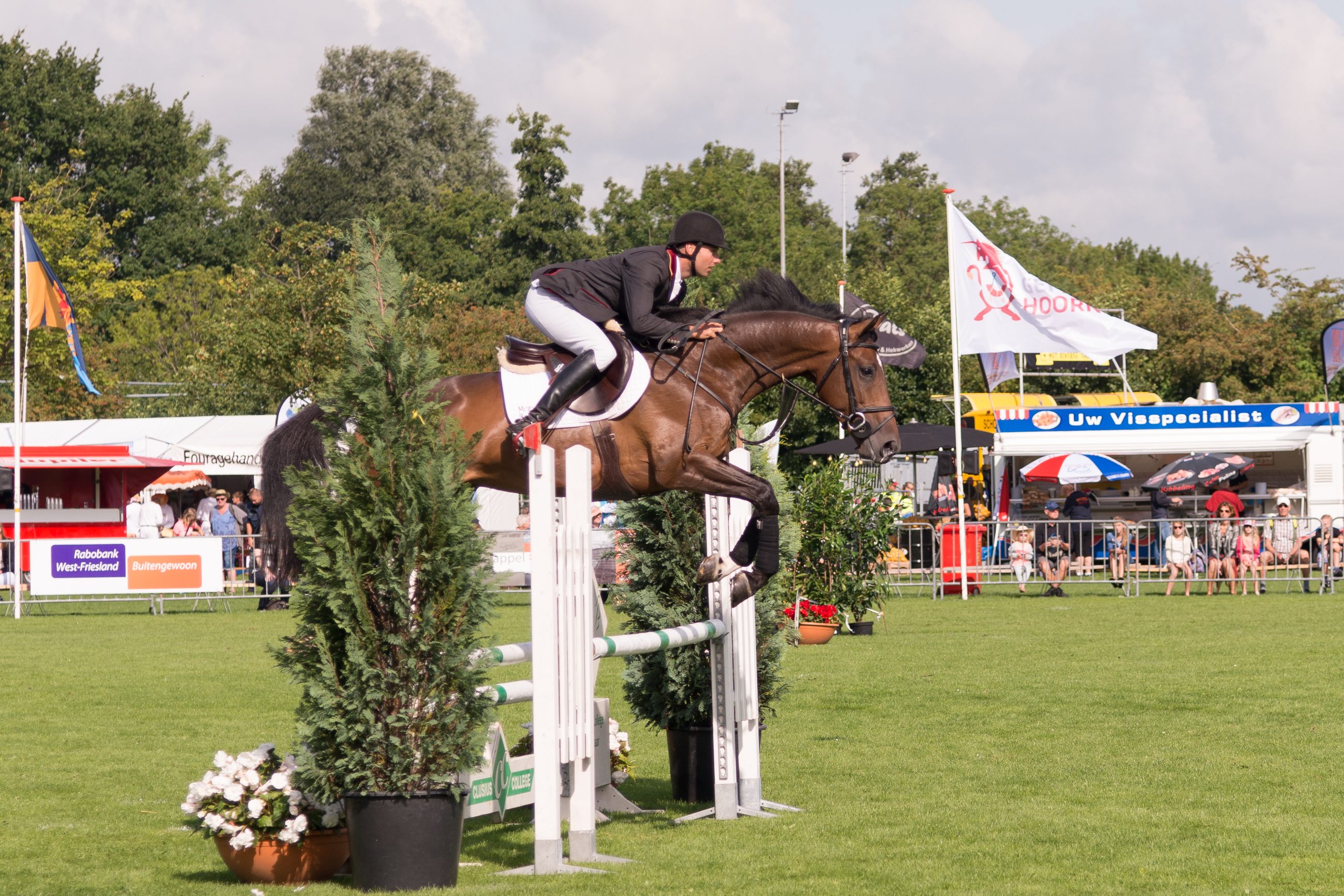 Tijdens de landbouwshow worden diverse wedstrijden gehouden. (Foto: Herman Siepe)