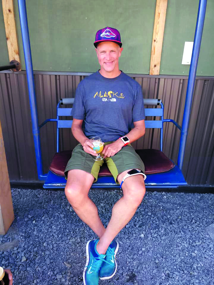 Joop Schwalbach en Bea van Berkel in Alaska (Foto's: BvB en JS)