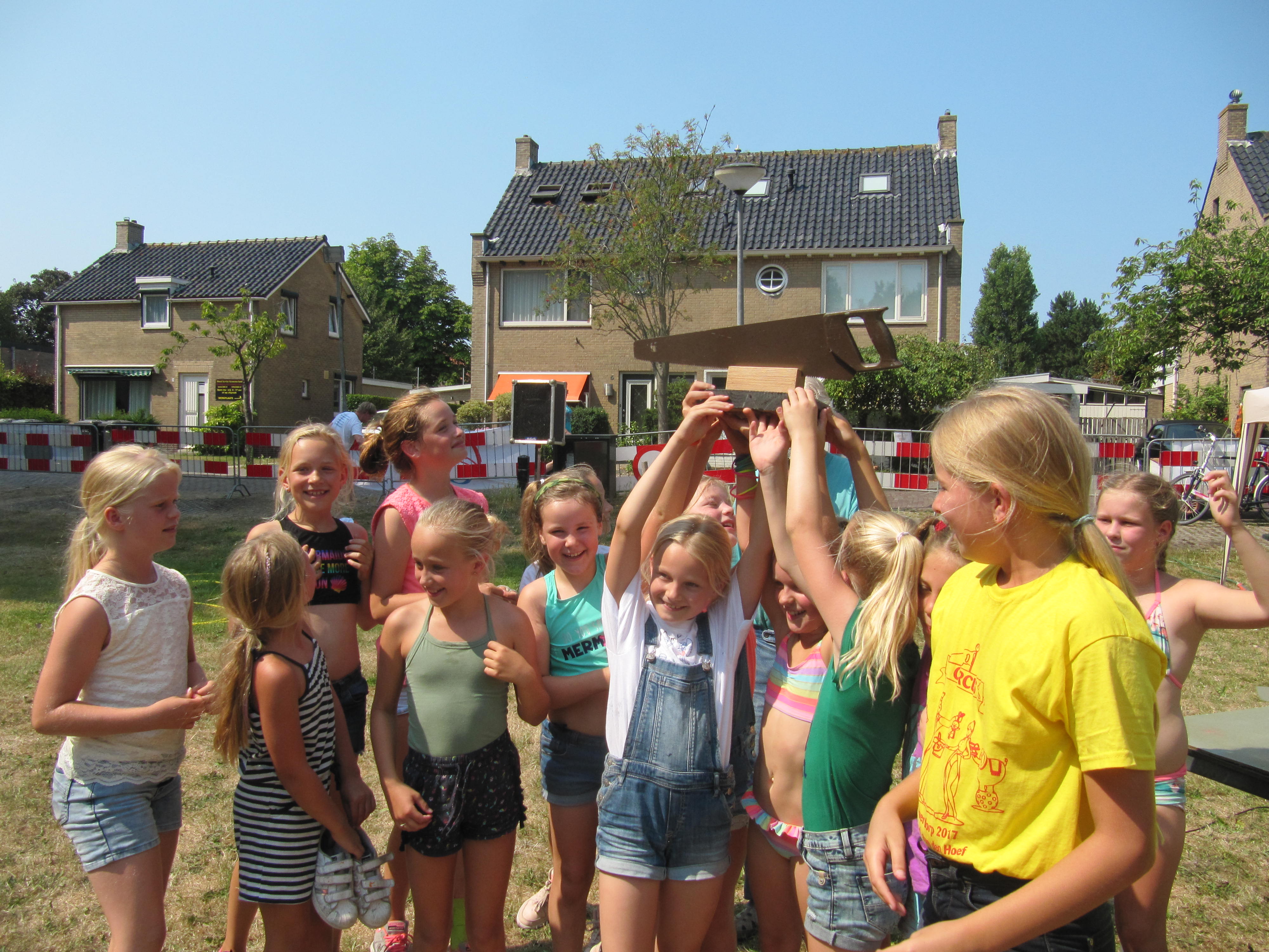 De winnaars van de bronzen, zilveren en gouden zaag. (Foto's: aangeleverd).
