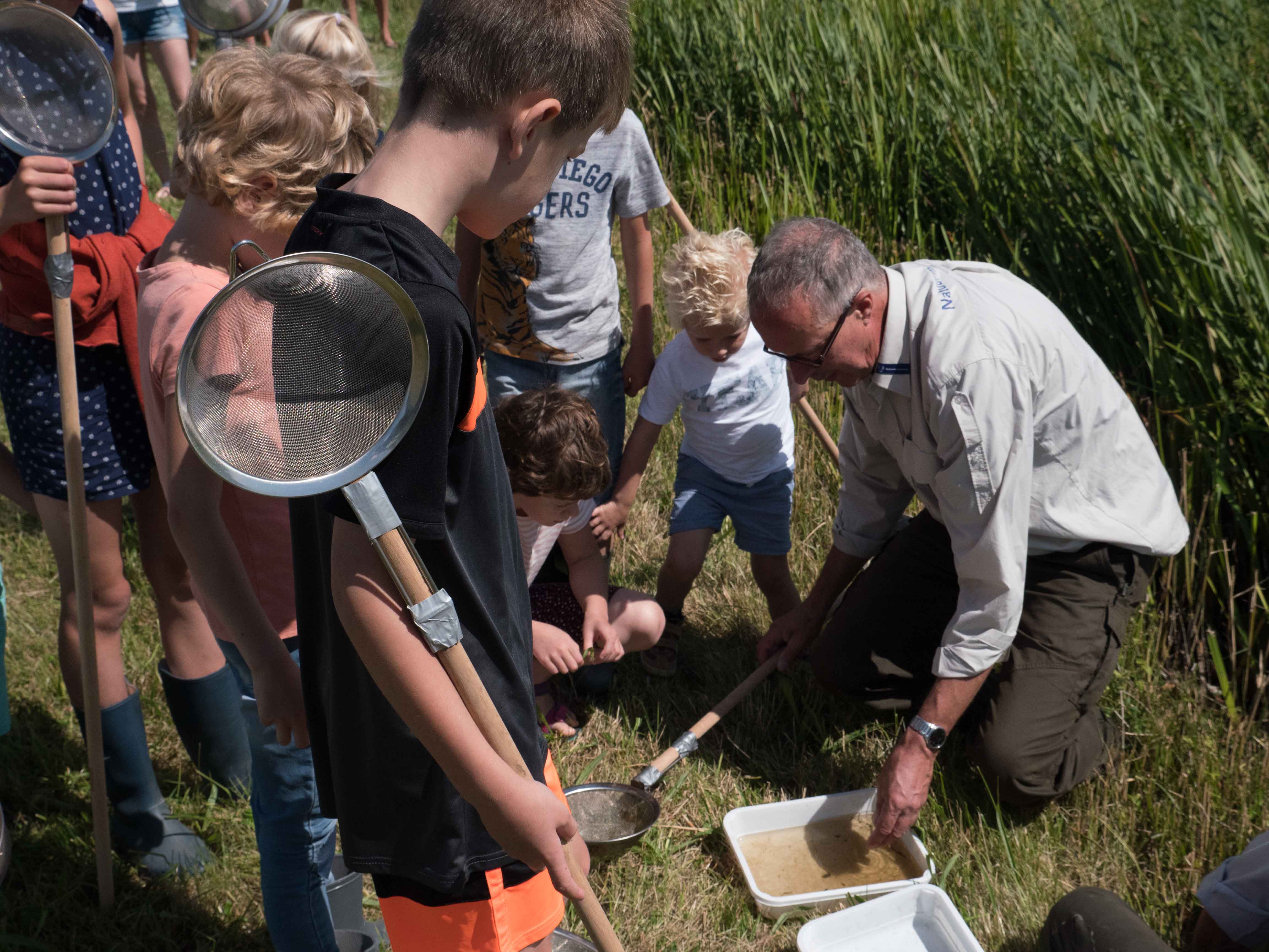 Leer welke beestjes er leven in het Zwanenwater. (Foto: Natuurmonumenten)