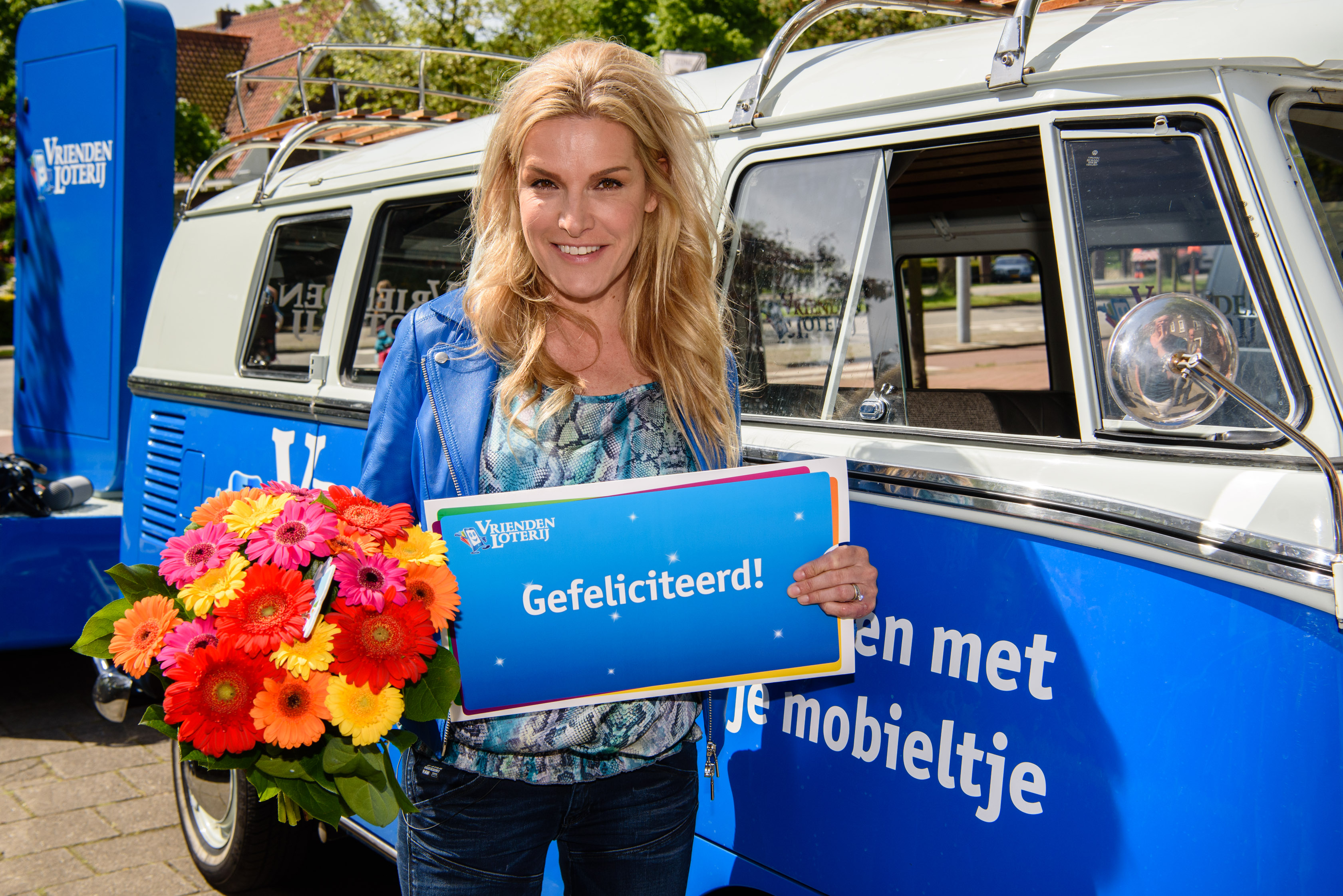 Lucille Werner reikte de prijs uit. (Foto: Roy Beusker)