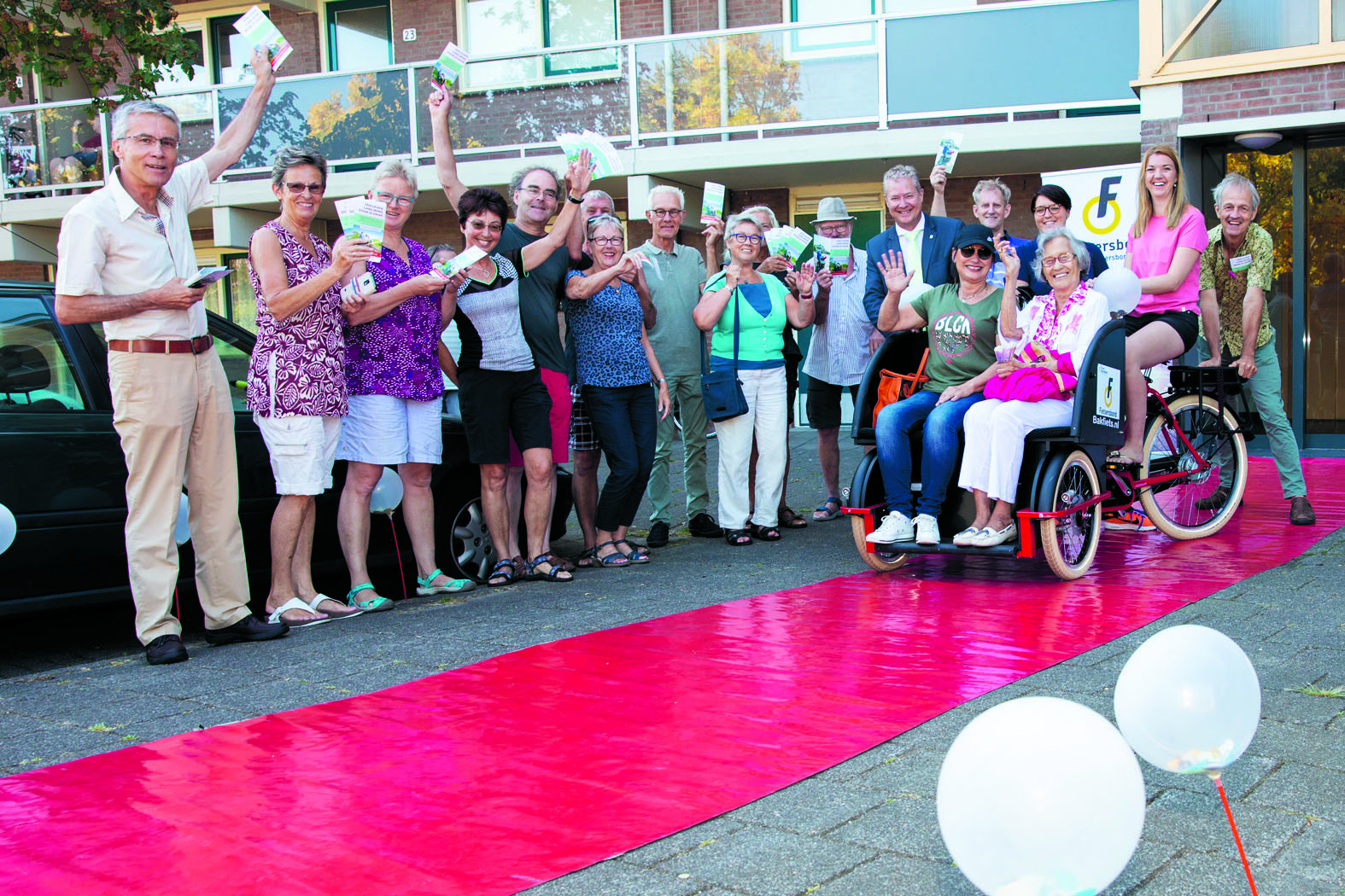 Project 'Fietsen Alle Jaren' van start. (Foto: Vincent de Vries)