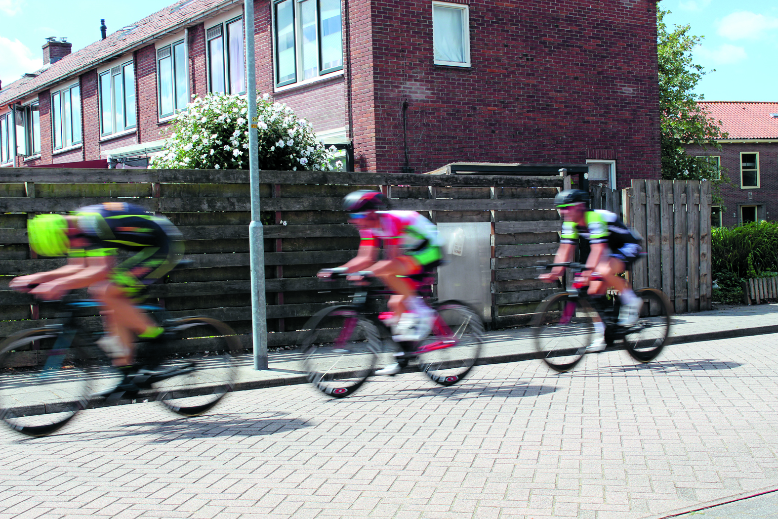 En ze zoeven voorbij. (Foto: JWvD)