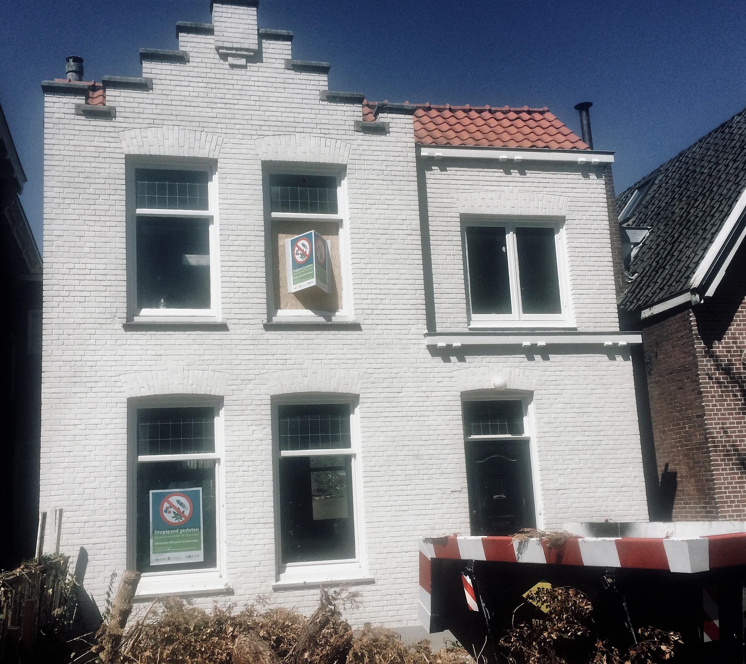 Woning Herengracht zes maanden dicht. (Foto: Gemeente Zaanstad)