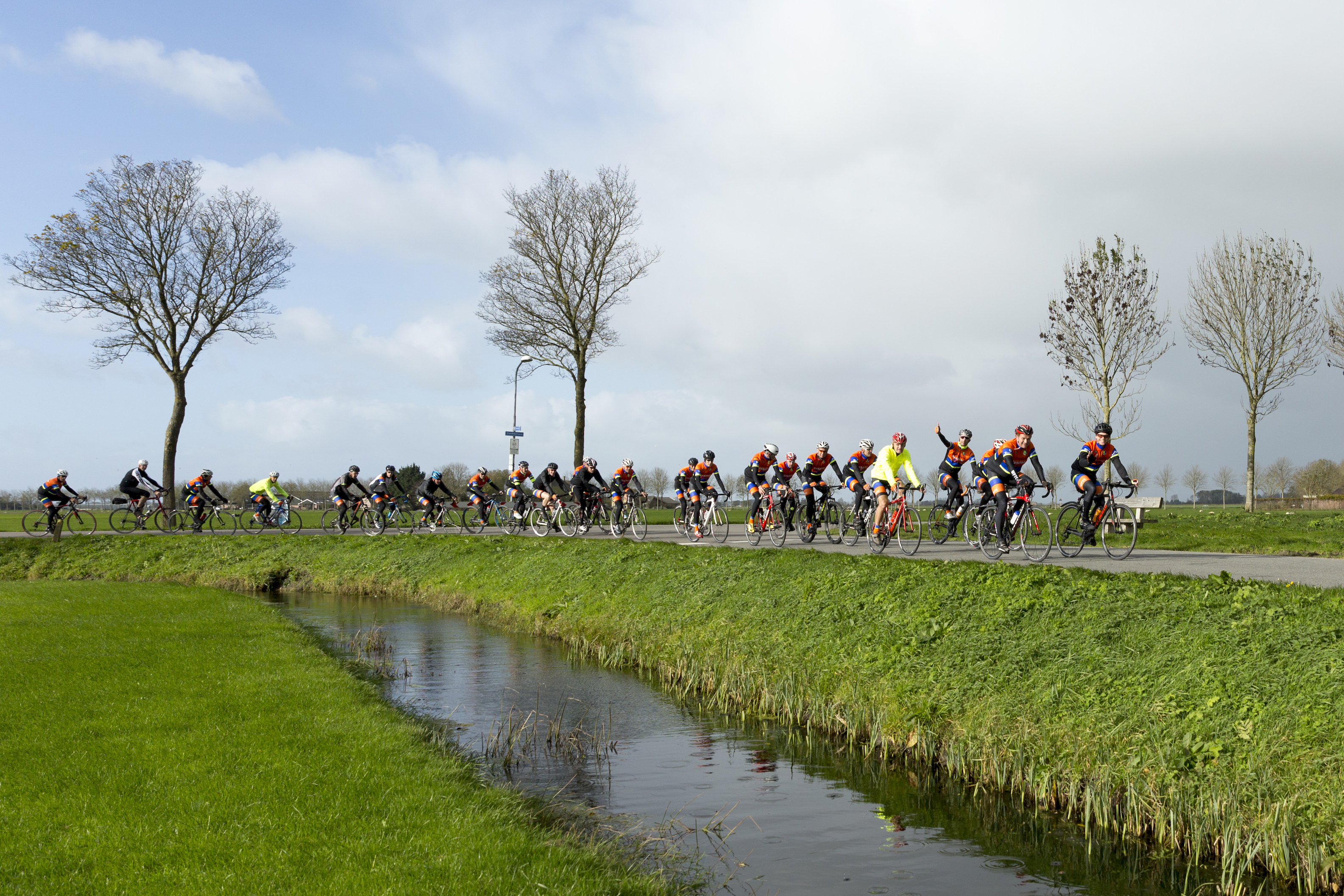 In het fietsseizoen verzorgt WFTC diverse vrije toertochten. (Foto: aangeleverd)