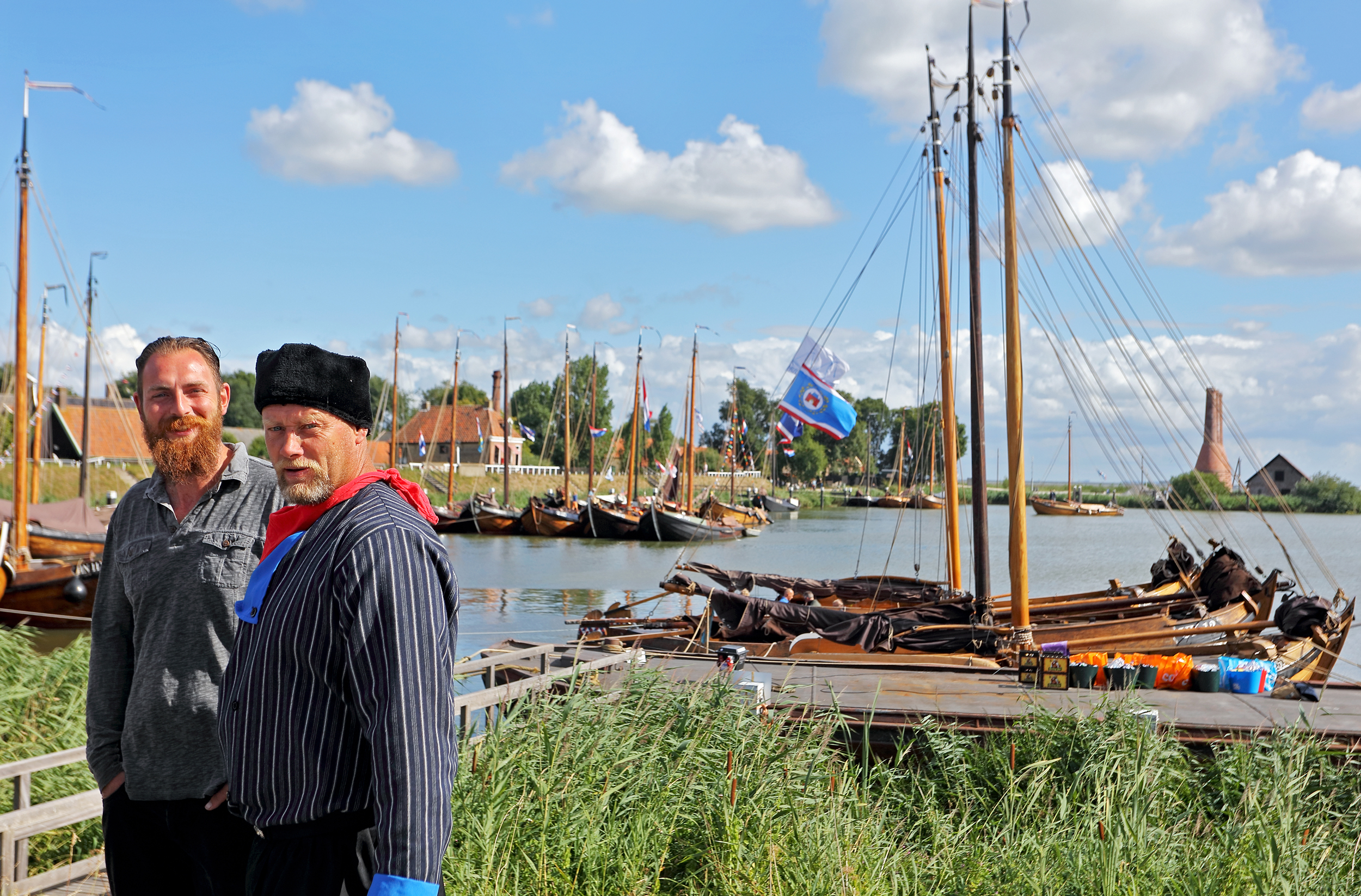 Tijdens het jaarlijks terugkerende Maritiem Festival werden zo'n zeventig botters van de Vereniging Botterbehoud aan het publiek gepresenteerd. (Foto: aangeleverd)
