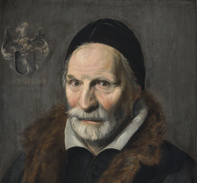 Frans Hals, Portret van Jacobus Hendricksz Zaffius, c. 1611 (uitsnede). Olieverf op paneel. (Foto: Margareta Svensson)