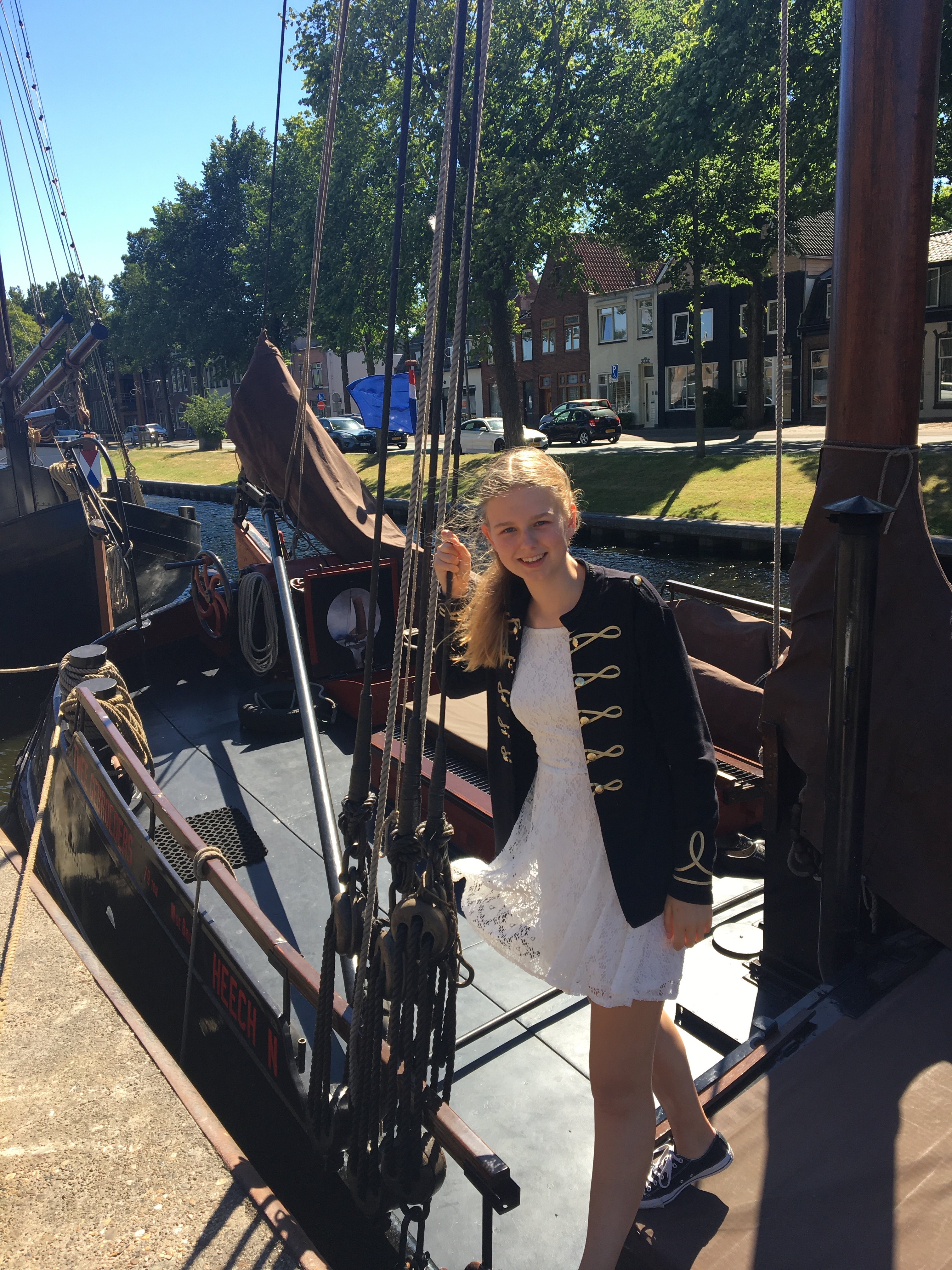 Dide de Vries wil dolgraag mee met 'School at Sea'. (Foto: Familie De Vries)