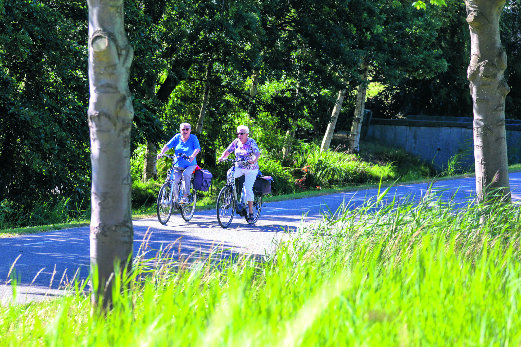 Fietsend langs de pareltjes van Langedijk. (Foto: Vincent de Vries/RM)