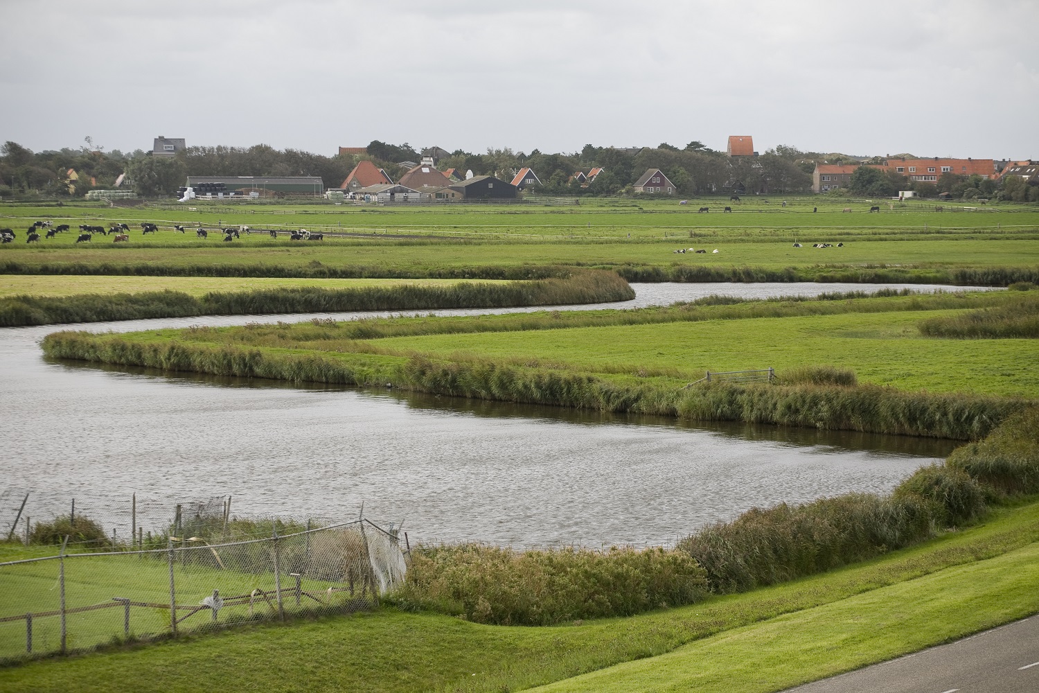 Het zicht ter hoogte van Fort Erfprins. (Foto: Thijs Tuurenhout)