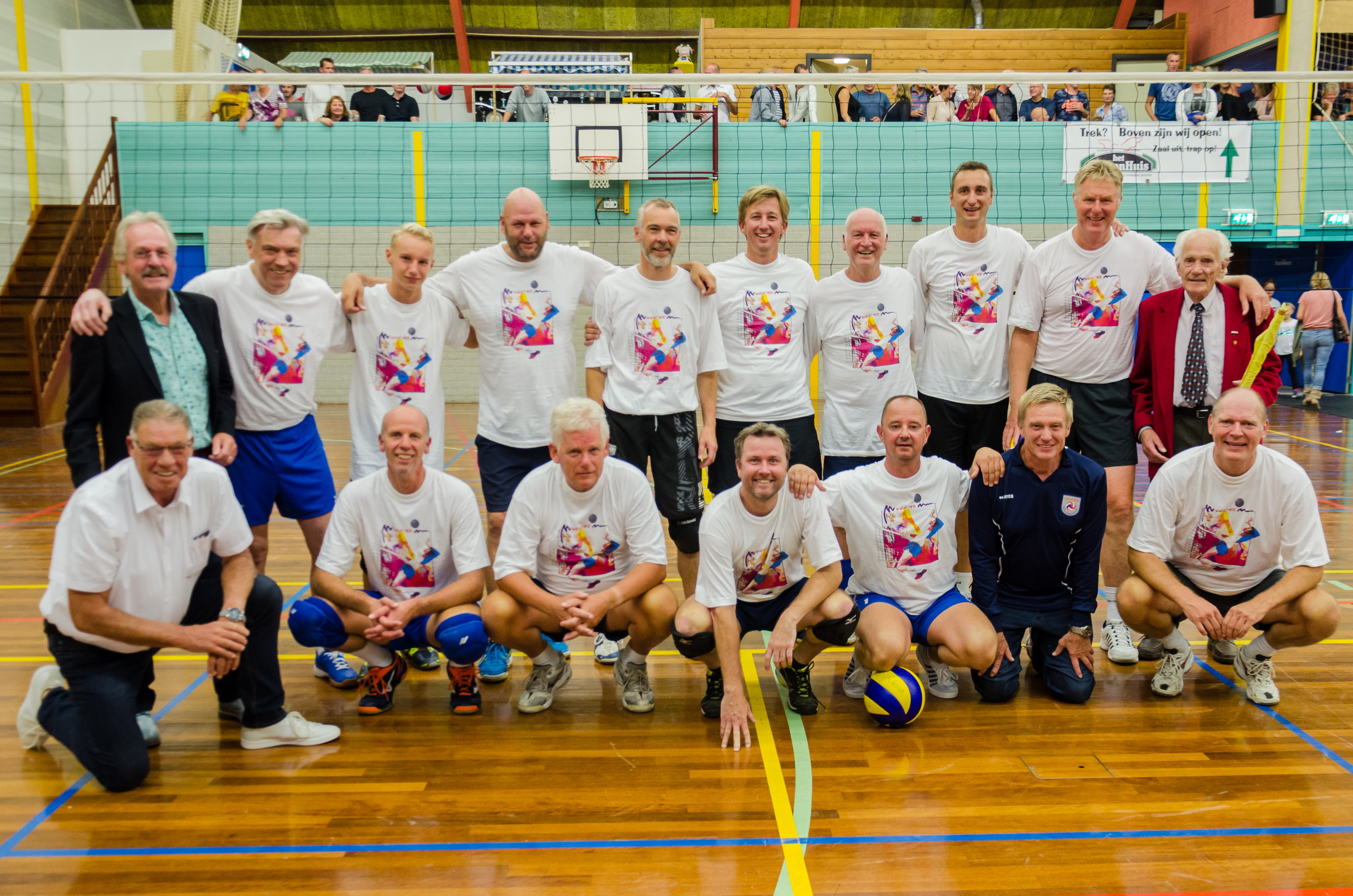 Het vijftigjarig jubileum van de sporthal was vorig jaar volgens de organisatie een succes. Daarom is er nu weer een open dag in de Wormerse sporthal. (Foto: Sporthal Wormer)