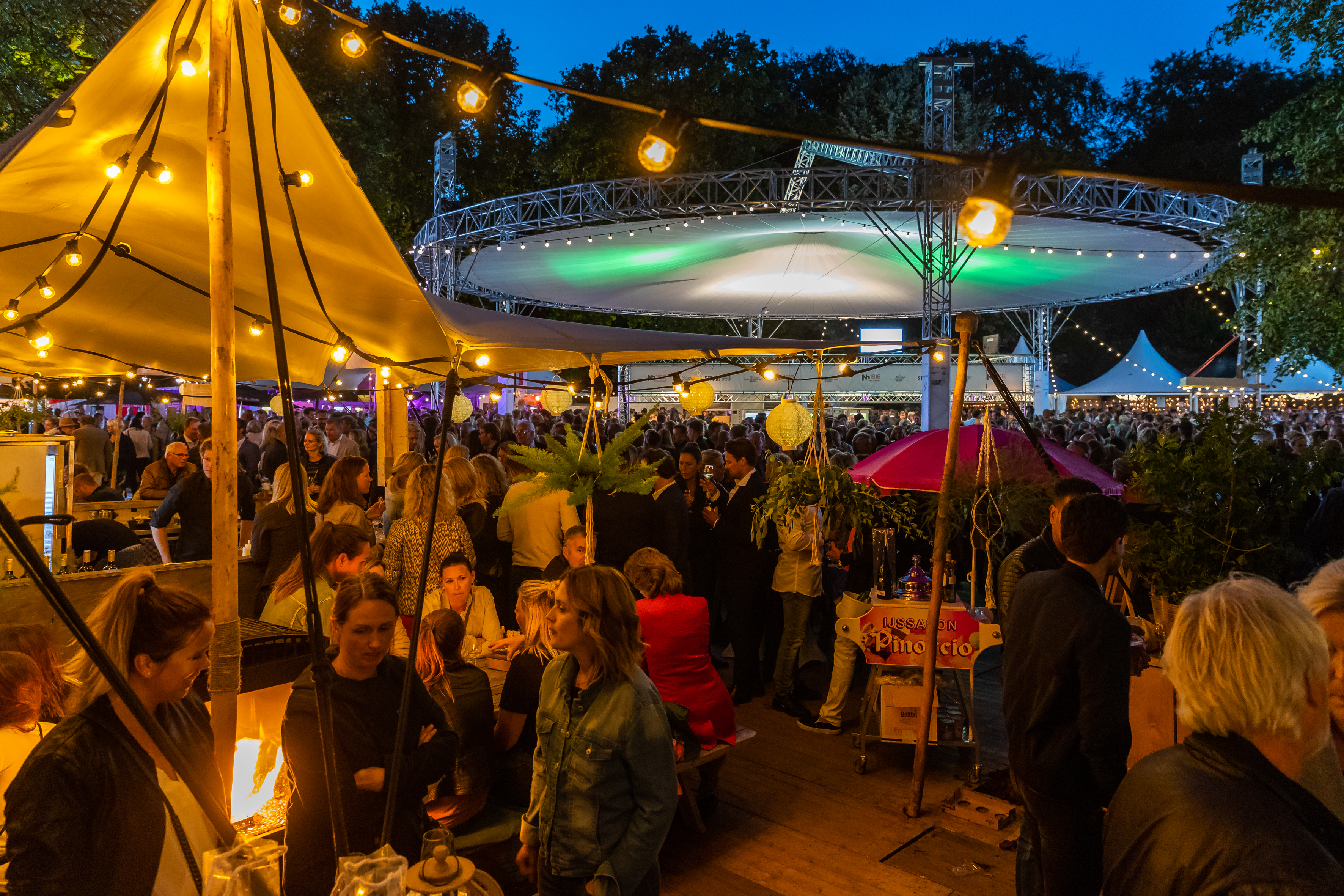 Organisatie Culinair Plaza kijkt terug op geslaagd weekend. (Foto: Ed van de Pol)