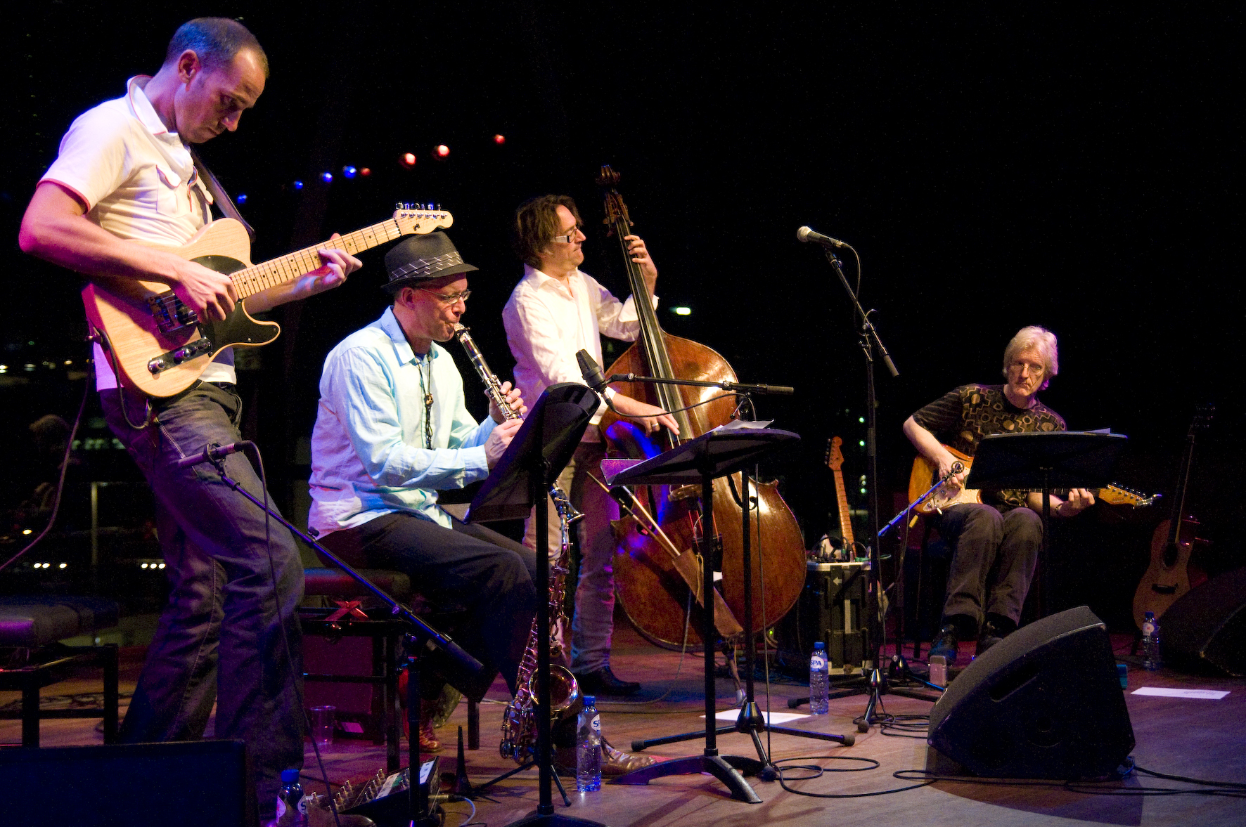 Het kwartet rond contrabassist Paul Berner geeft een volledig eigen invulling aan de Beatles-klassiekers. (Foto: aangeleverd)