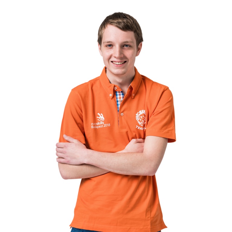 Guus van Velthuijsen uit Graft. (Foto: WorldSkills)