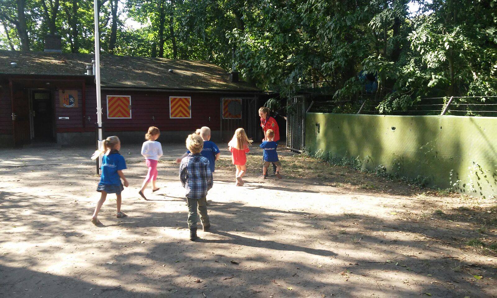 De bevers van scoutinggroep Graaf Floris V in actie. (Foto: Aangeleverd)