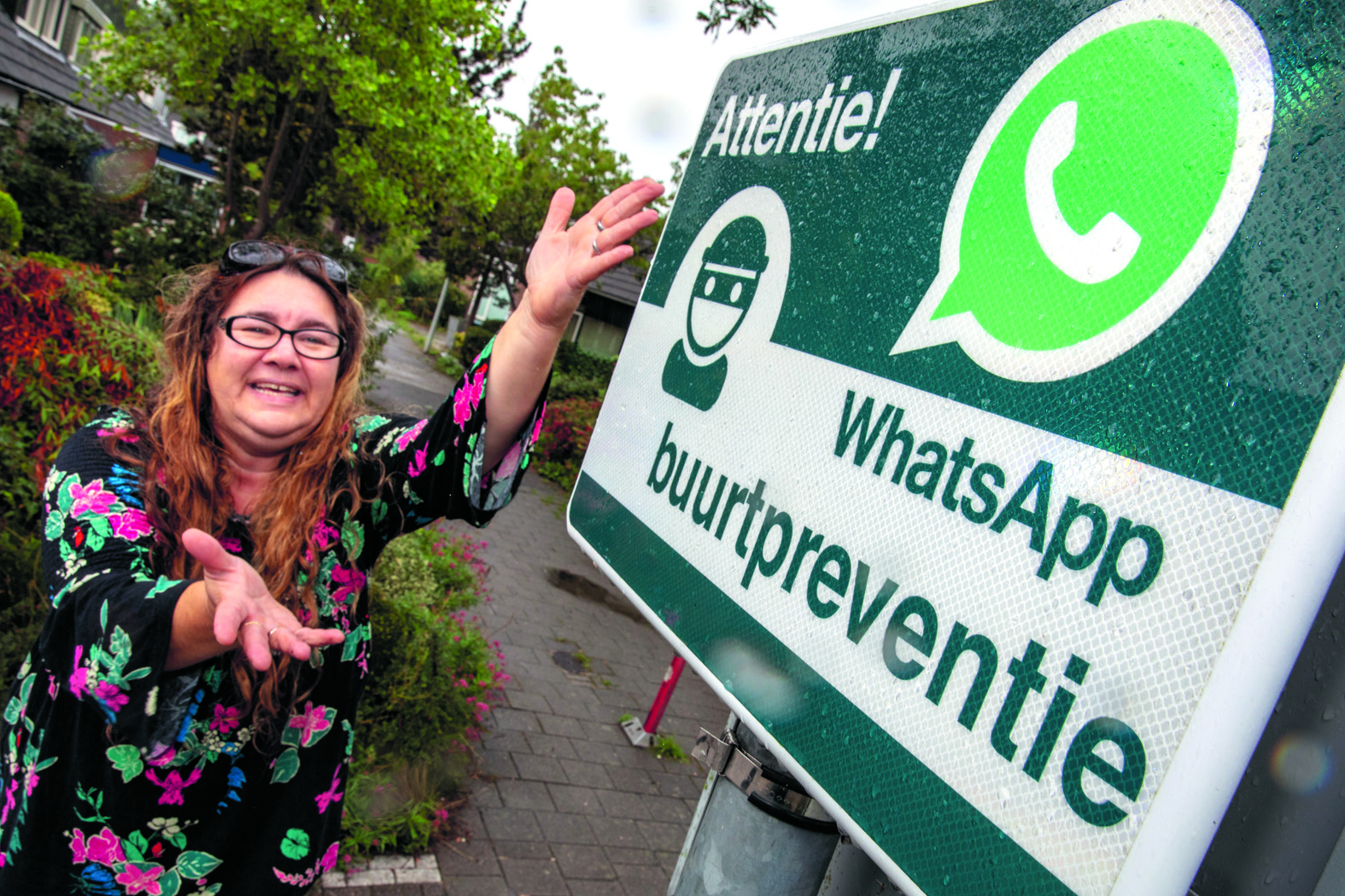 Debby Slierings, oprichter van Buurtpreventie Alkmaar. (Foto: Vincent de Vries)