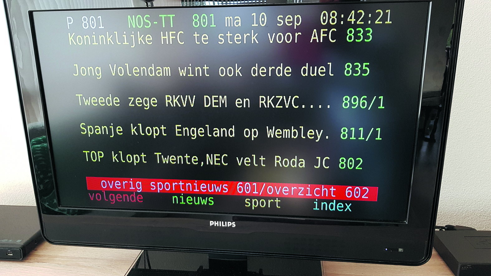 DEM was zondag en maandag landelijk nieuws op NOS Teletekst. (foto Rodi Media)