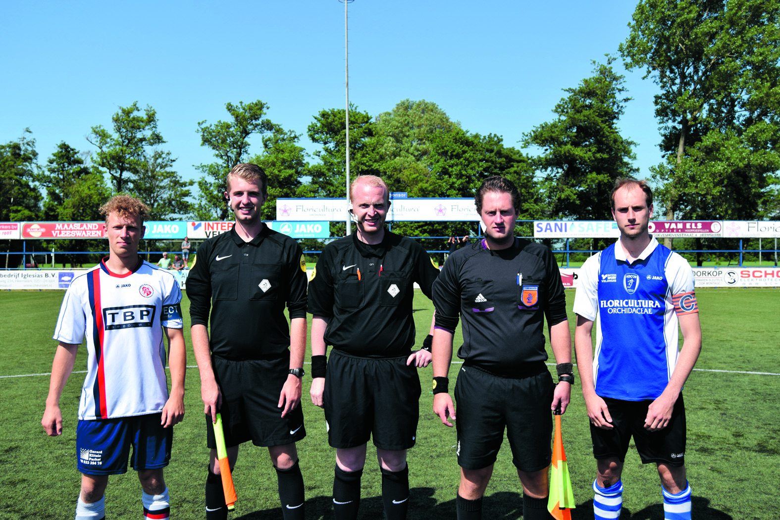 Fortuna Wormerveer (links) en ADO20 (rechts) strijden dit seizoen in poule A1 tegen elkaar. (foto aangeleverd)