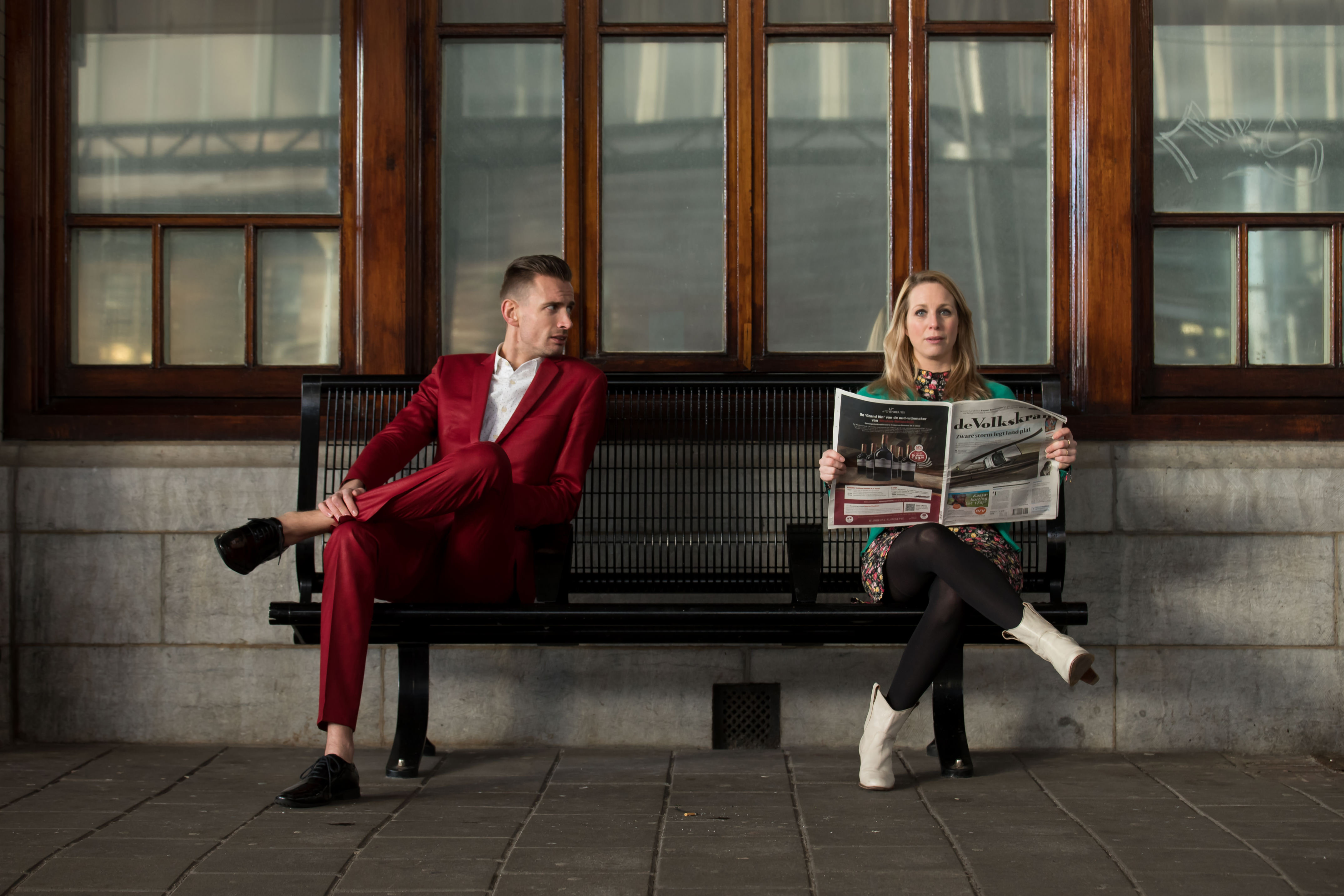 Impressie van Sekstips, wat je van nichten leren kan. (Foto: Andy Doornhein)