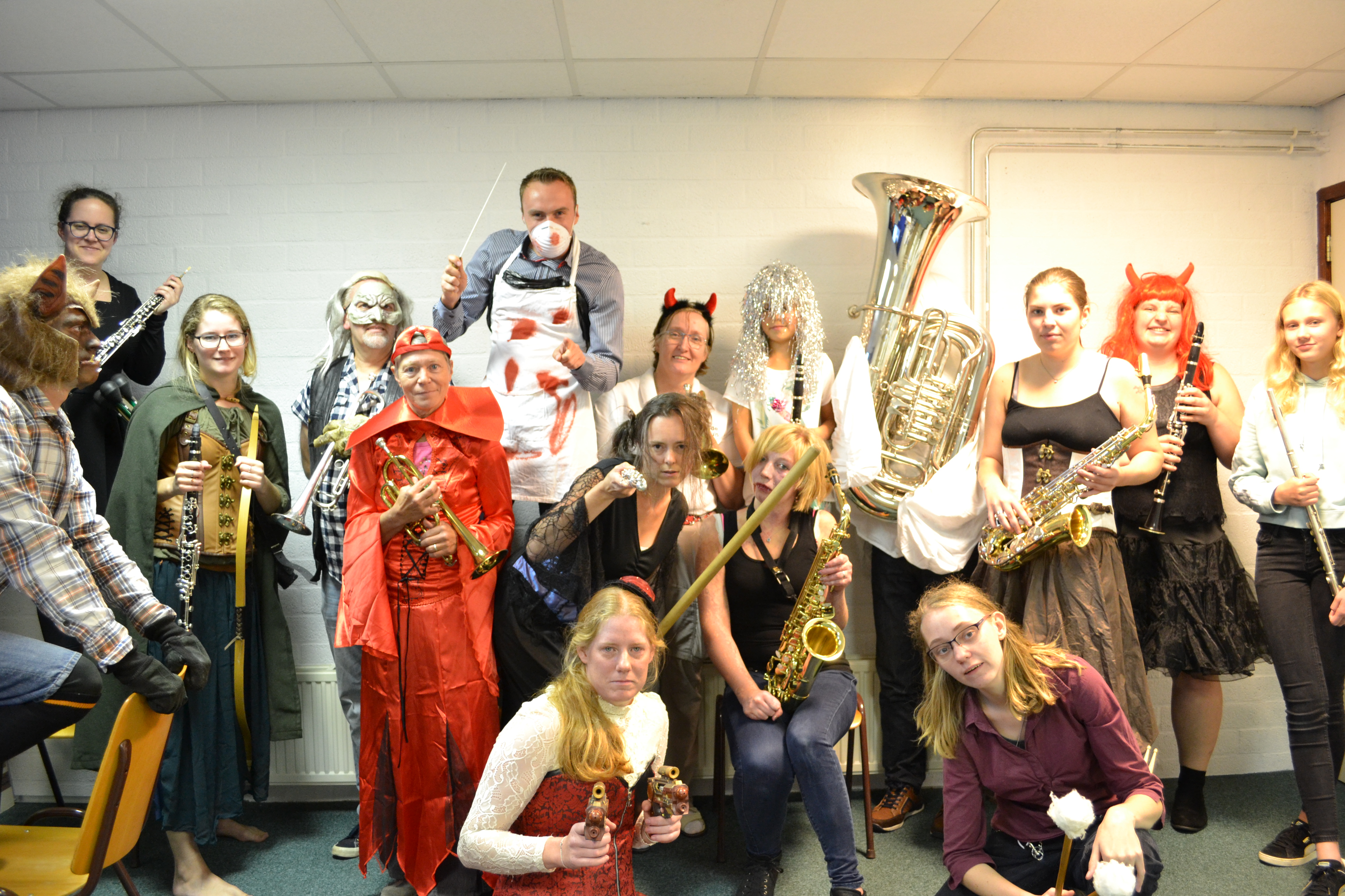 Halloweenfeest bij Concordia