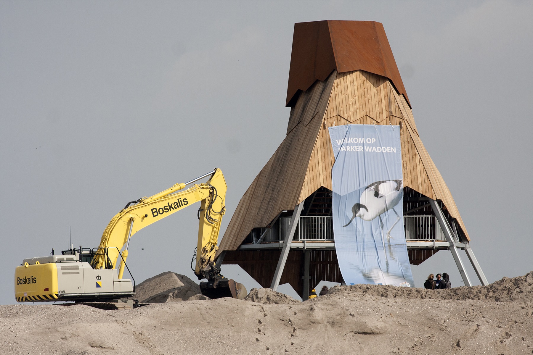 De Markerwadden zijn onlangs geopend en vanaf heden toegankelijk voor publiek. (Foto: Fogol)