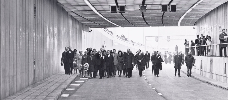 De IJtunnel bestaat 50 jaar. (Foto: gemeente Amsterdam)