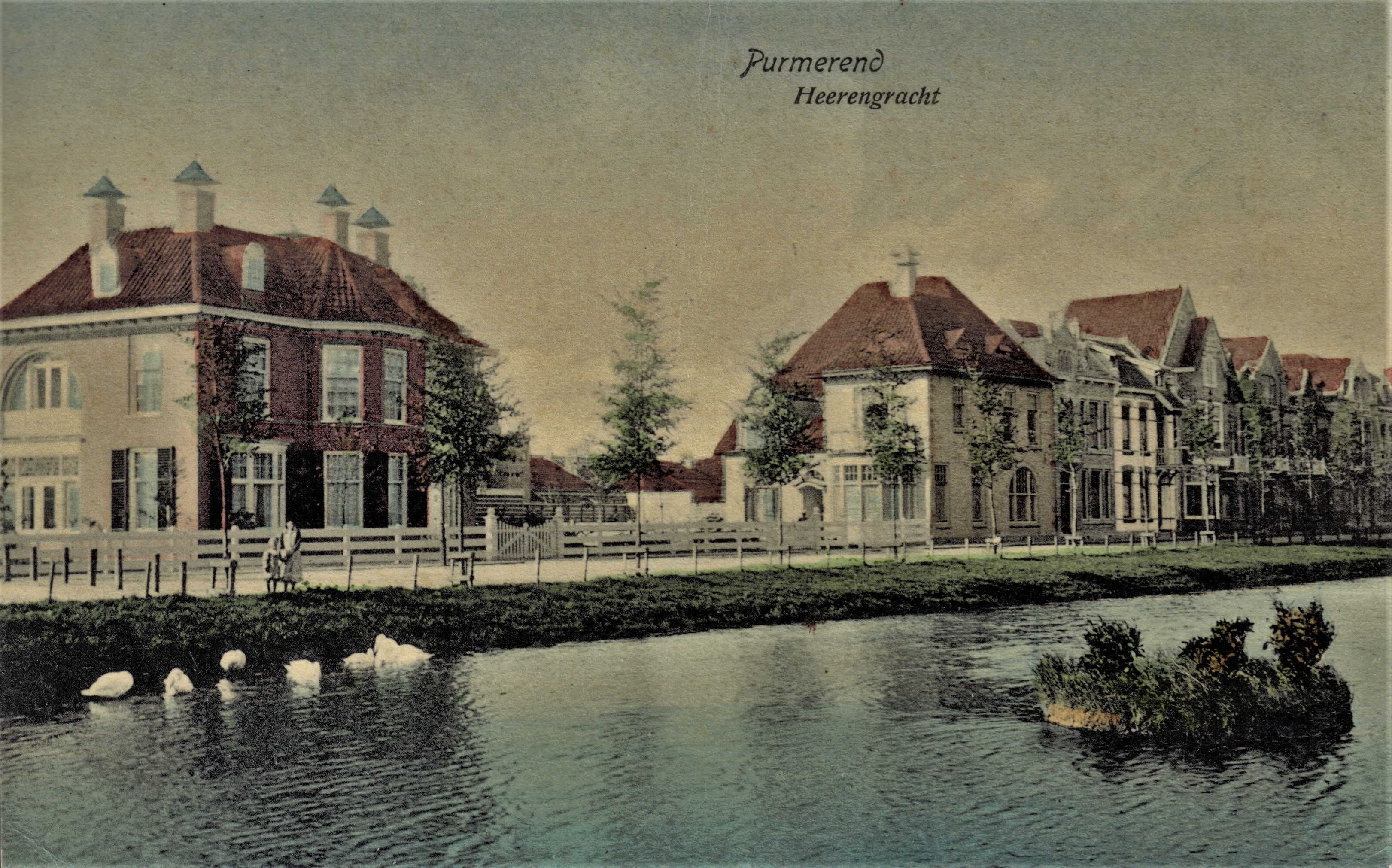 De Villa’s Schoonoord en Maria aan de Herengacht, ontworpen door Jan Stuyt. (Beeld: aangeleverd)