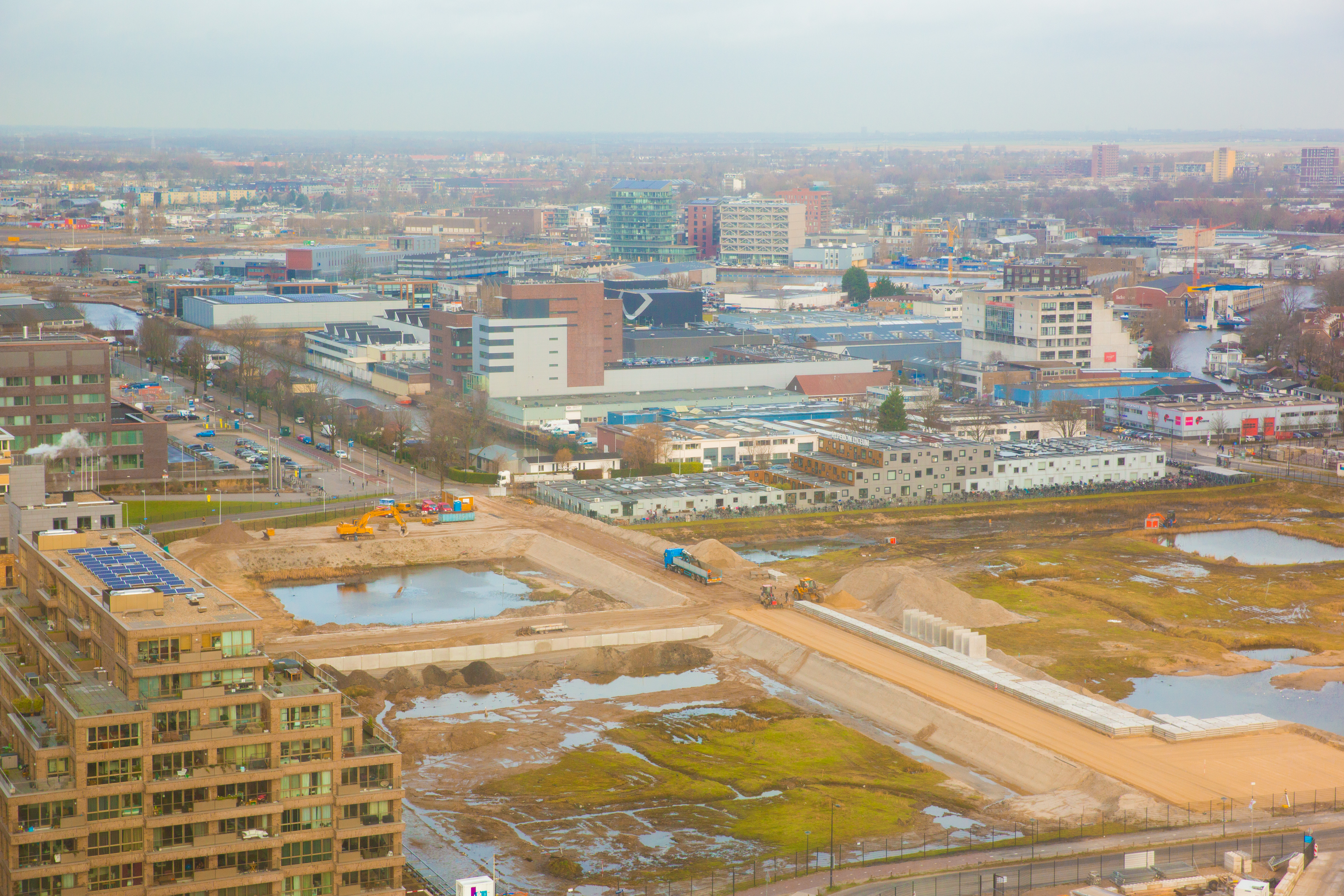 Nieuwbouw in Noord. (Foto: Vincent de Vries/RM)