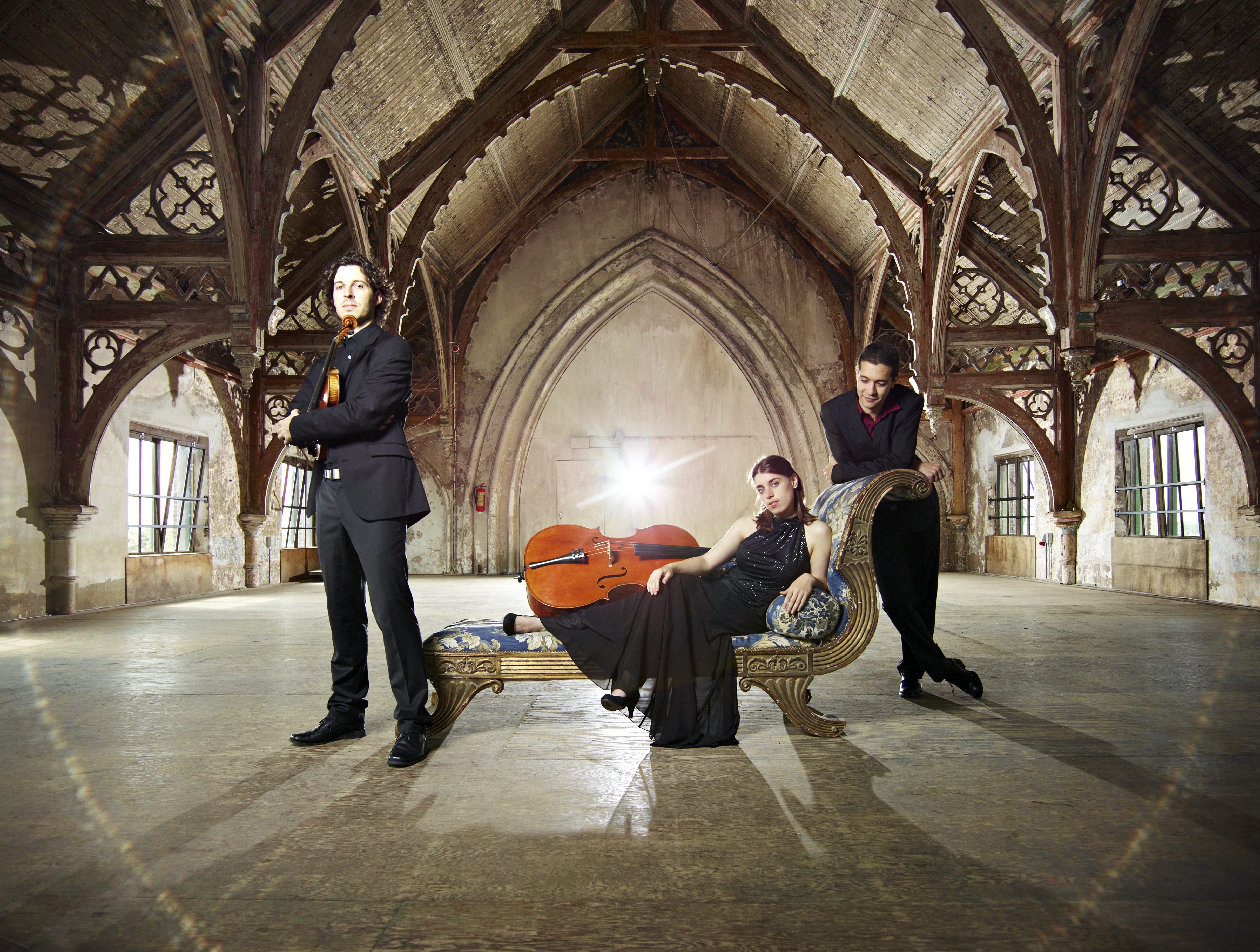 Trio Rodin. (Foto: Concerten bij Kaarslicht)