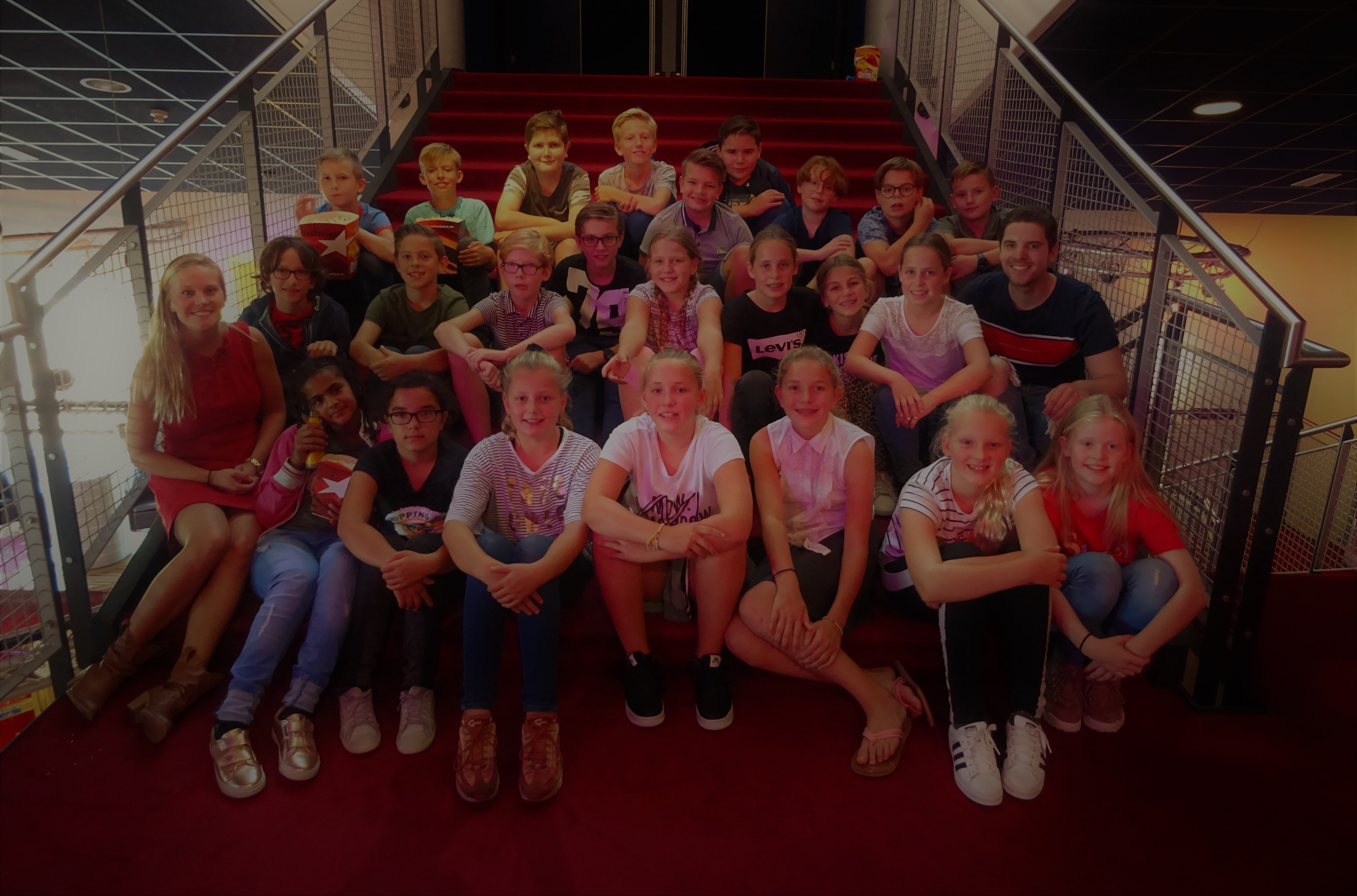 De kanjers van De Bareel in Cineworld Beverwijk. (Foto: Falko Doornekamp)