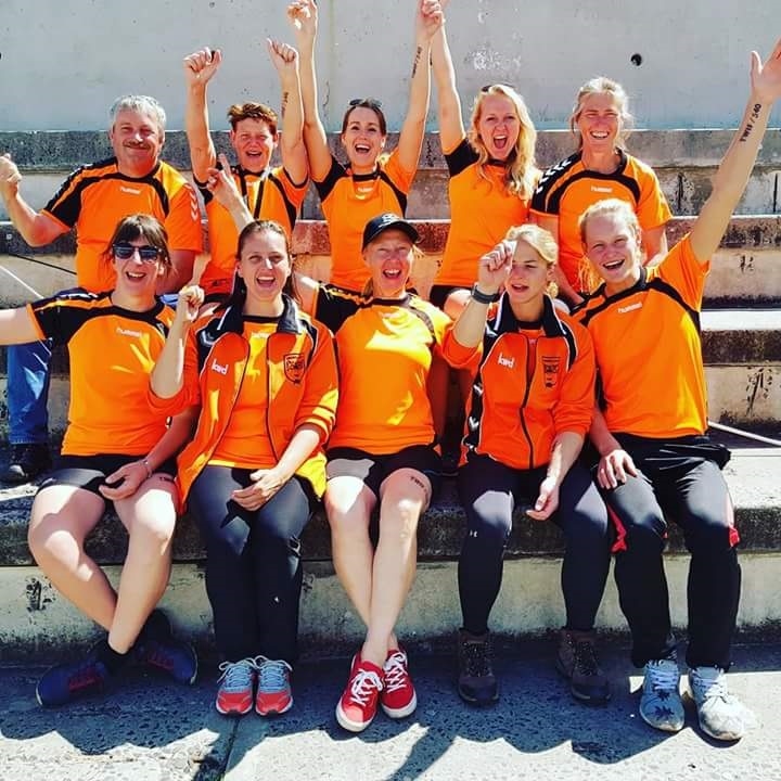 De Oranje-dames werden vierde. (Foto: TTV Monnickendam)