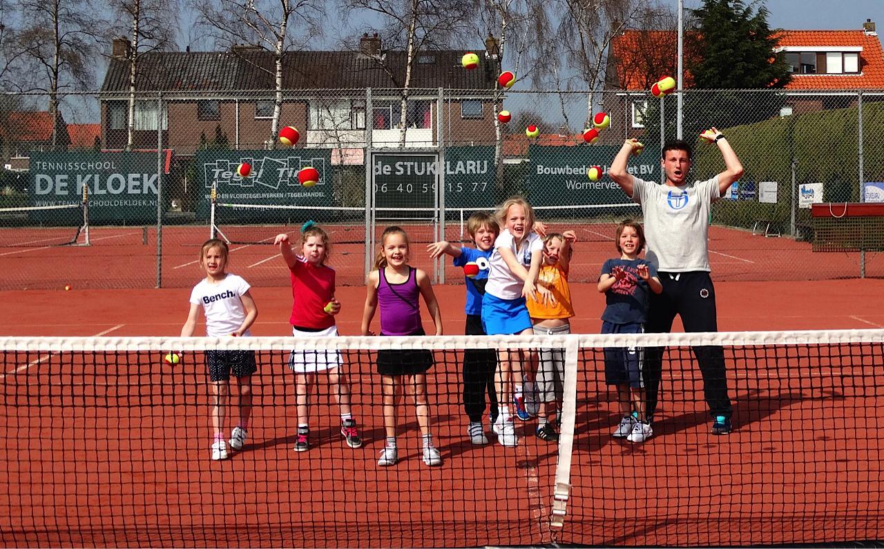 De Spatter hoopt nog lang voort te bestaan. Met een mooie jeugdafdeling gaat dat vast lukken. (Foto: Tennisvereniging De Spatter)