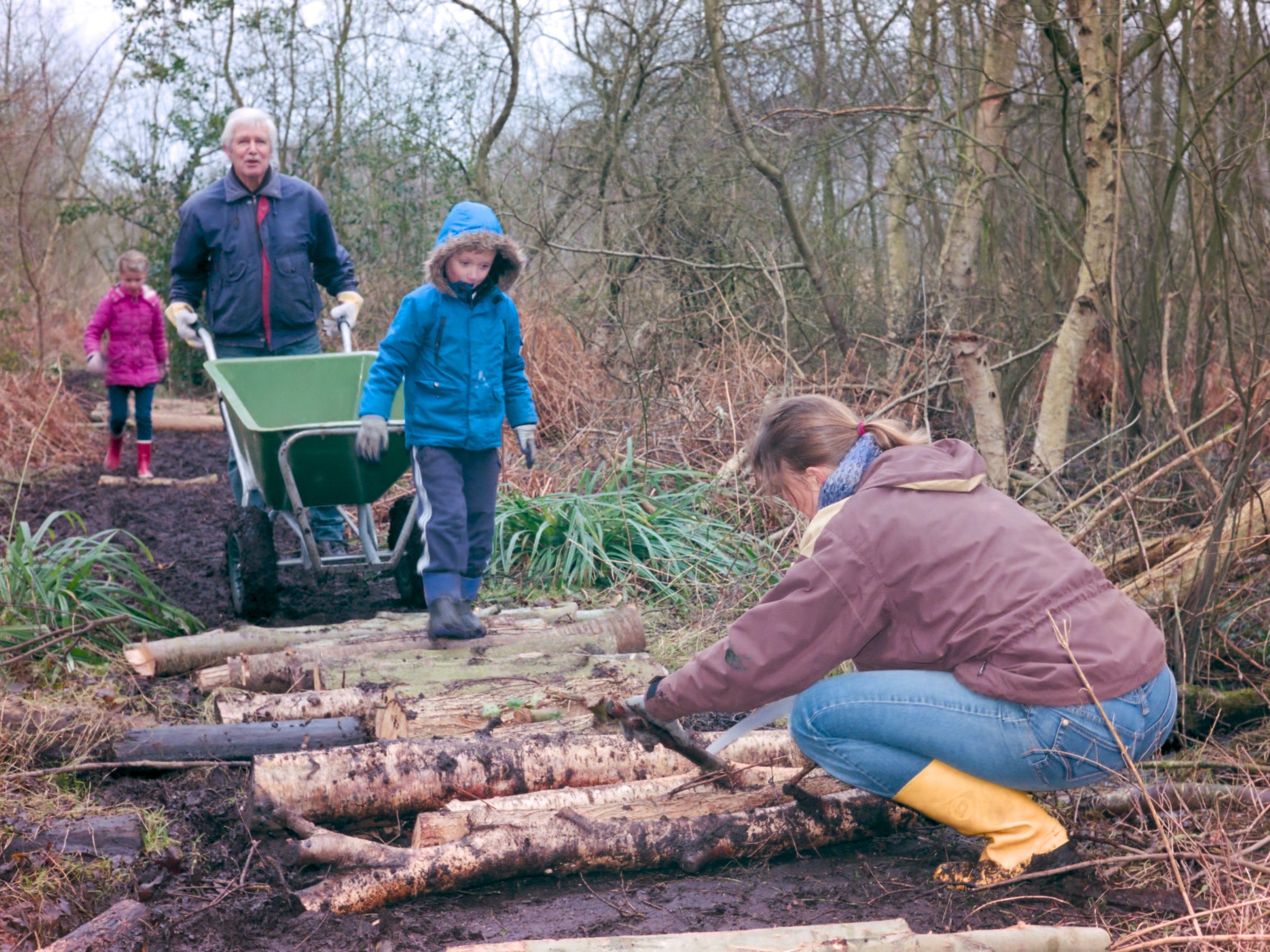 Aan het werk op Ratteneiland. (Foto: aangeleverd)