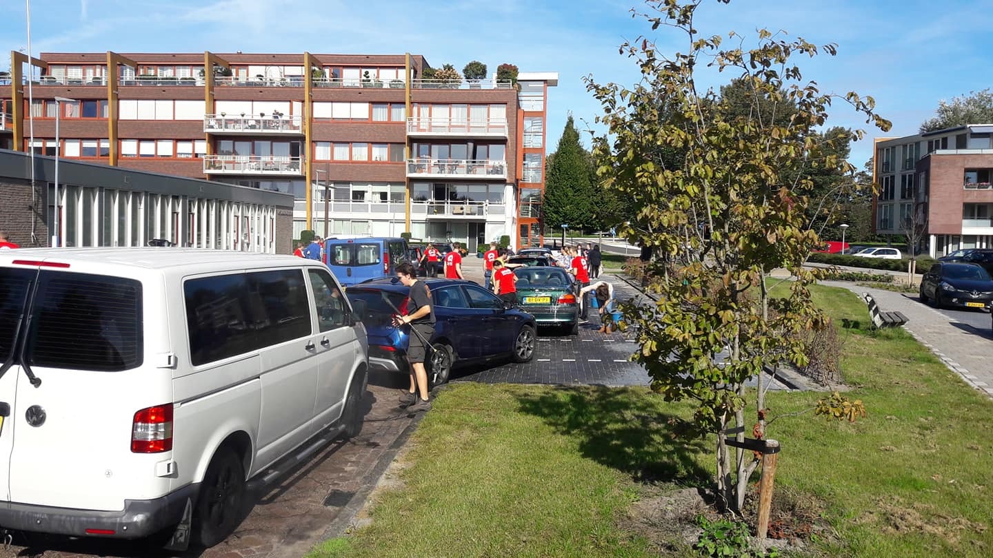 Autowasactie. (Foto: aangeleverd)