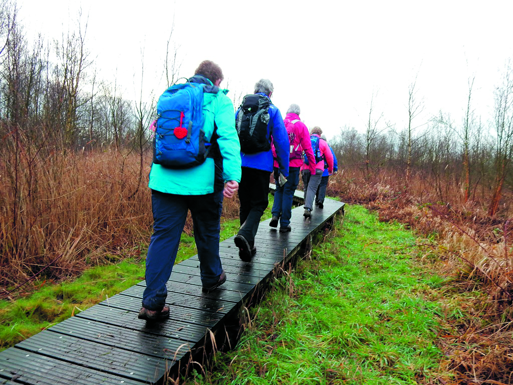 Lekker wandelen met DLL. (Foto: De Laatste Loodjes)