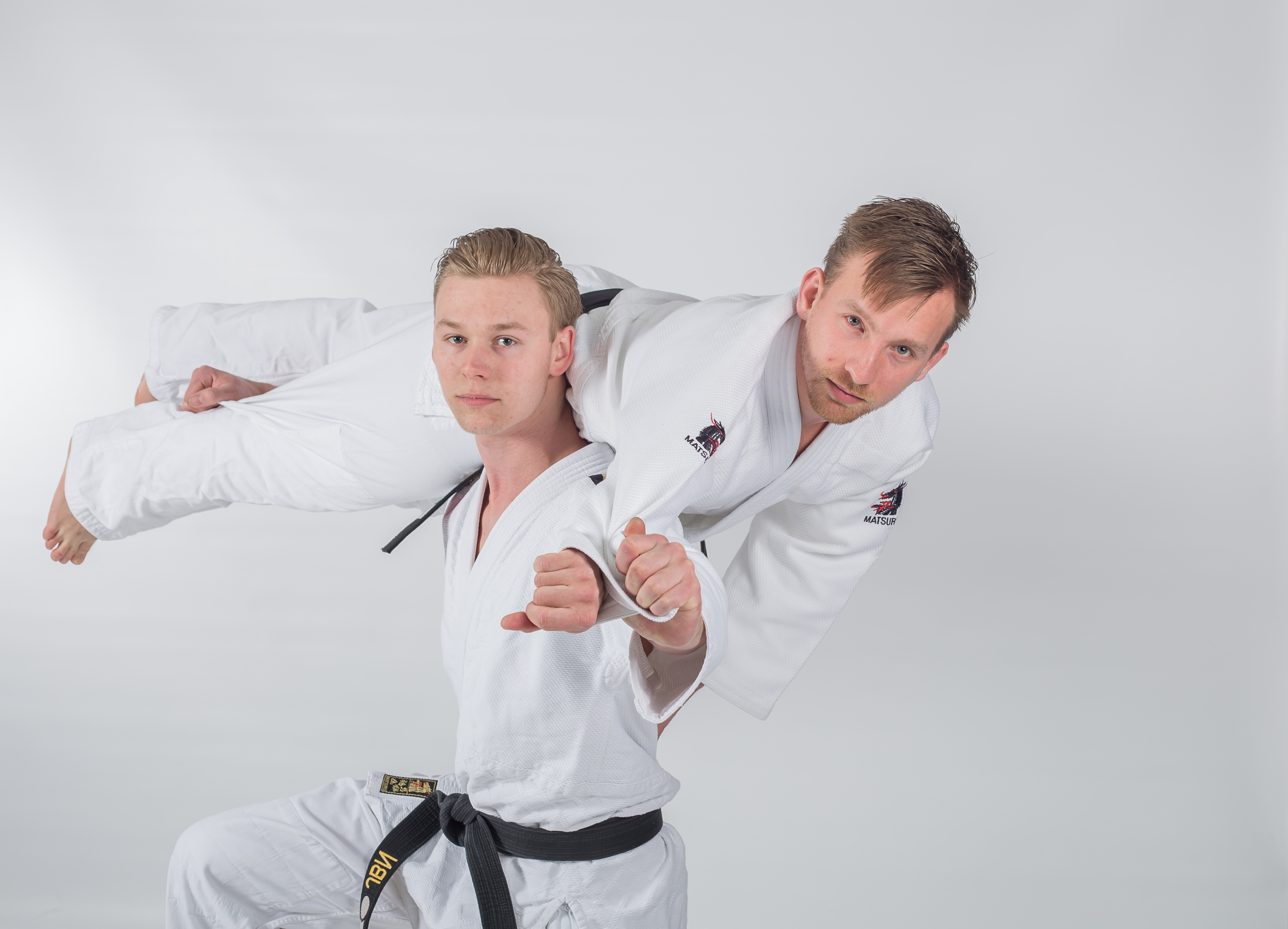 Dreamteam Fenno Uijldert (b) en Floyd Knijn maken zich op voor het wereldkampioenschap in Malmö. (Foto: aangeleverd)