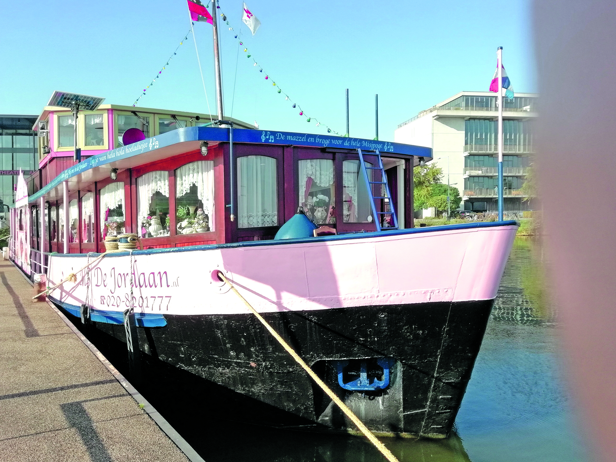 De Jordaanboot. (Foto: aangeleverd)