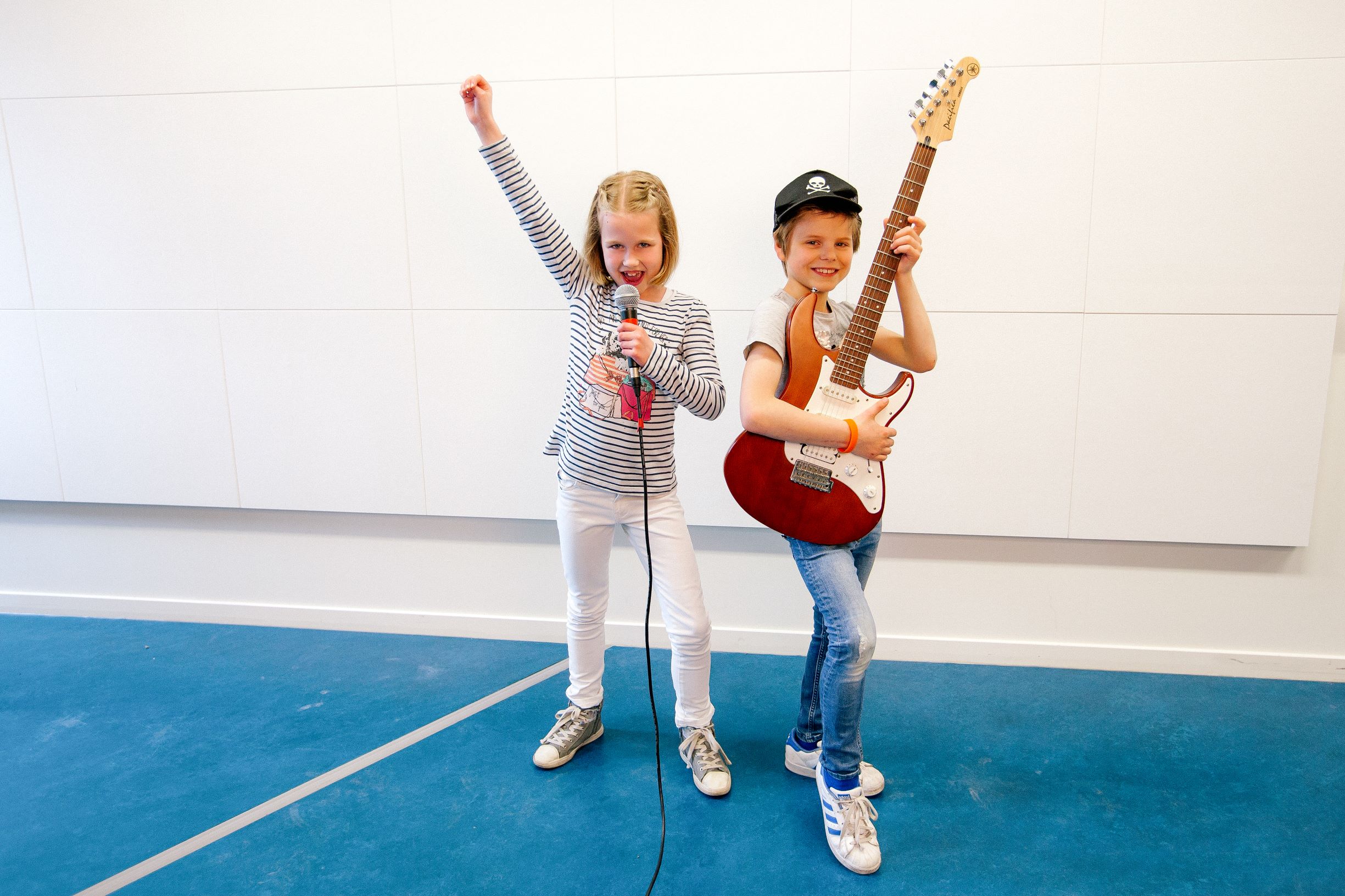 Ontdek de basgitaar of de blokfluit