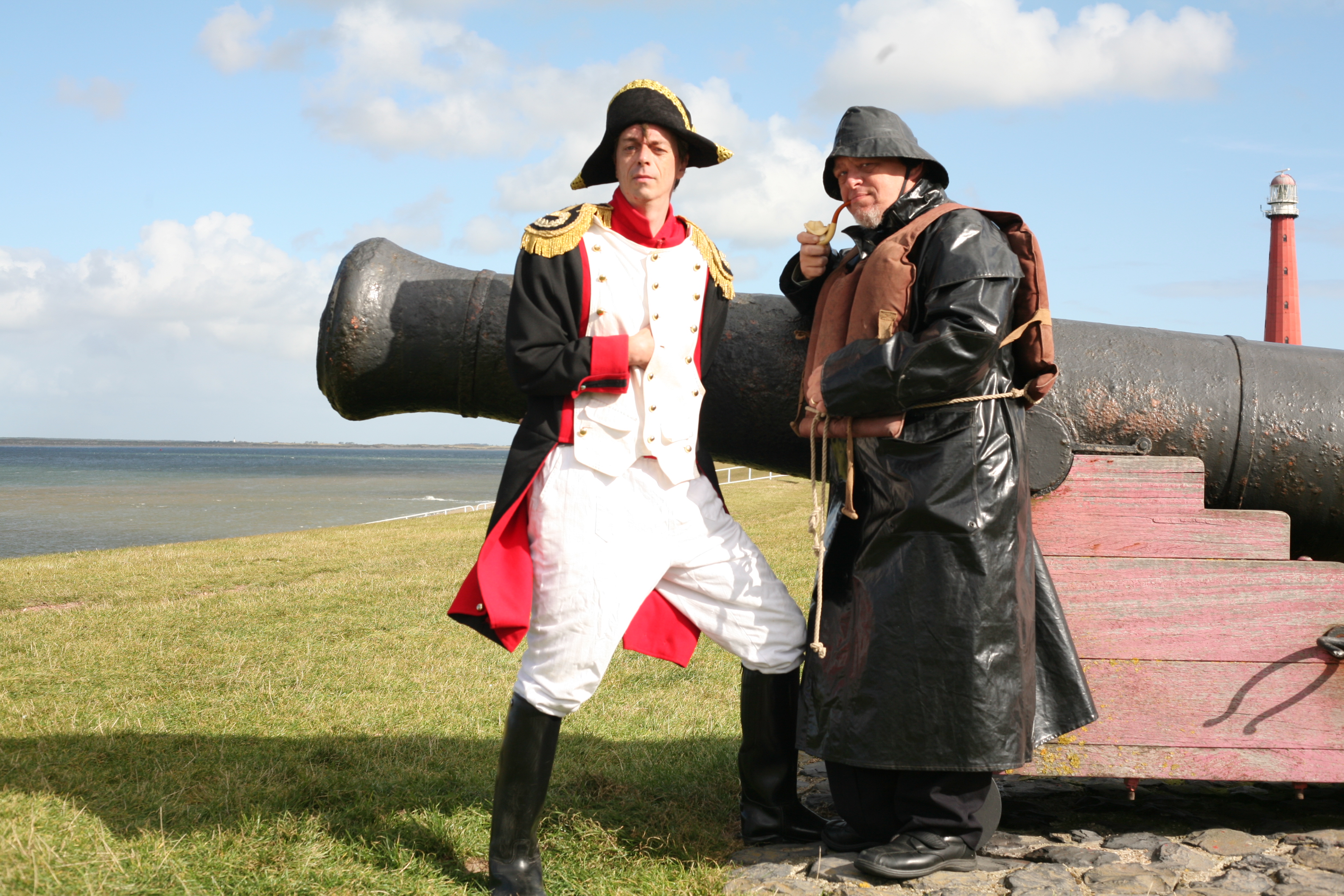 Napoleon en Dorus Rijkers hebben een belangrijke rol in de geschiedenis van Den Helder gespeeld. (Foto: aangeleverd)