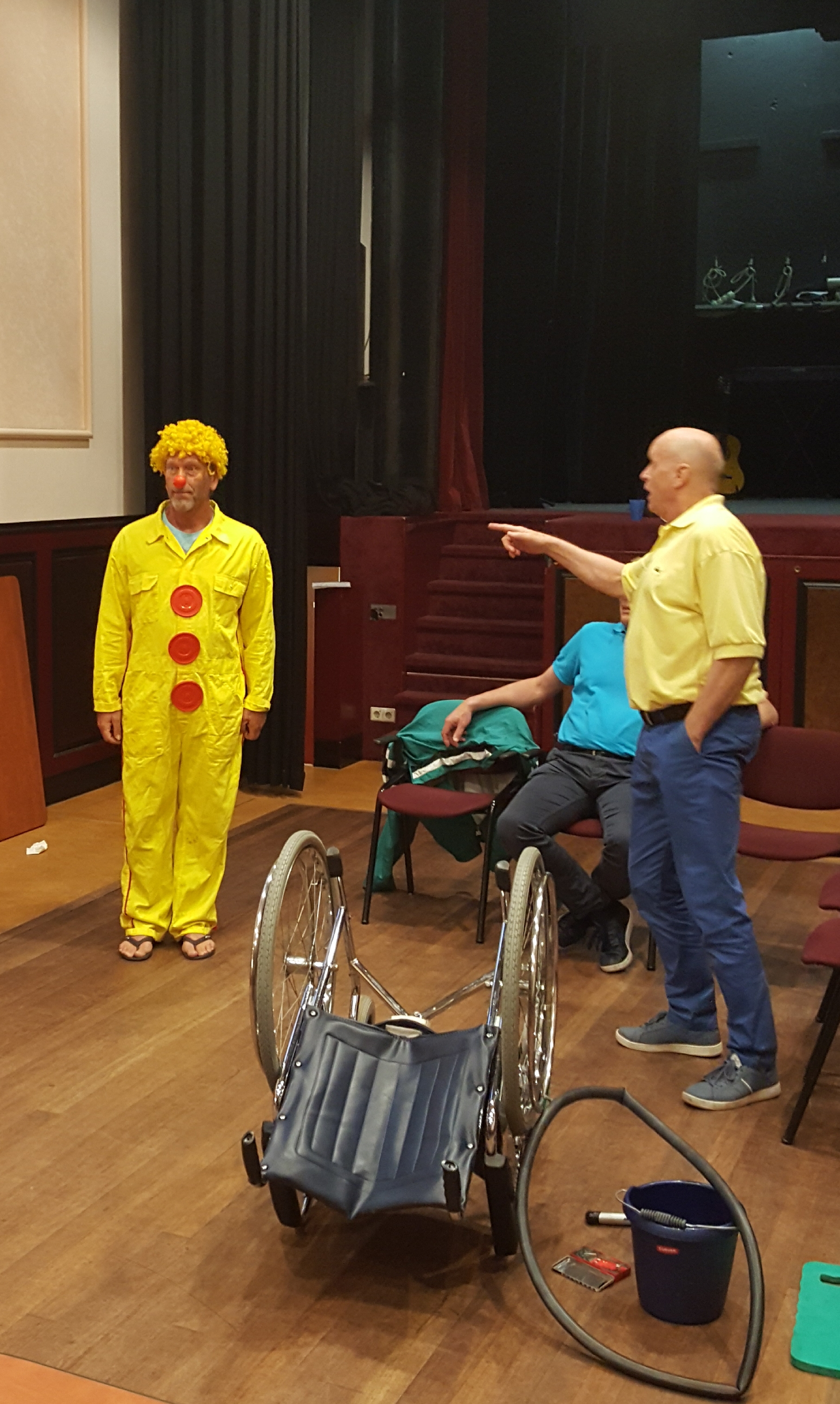 Een foto van een van de repetities. (Foto: aangeleverd)