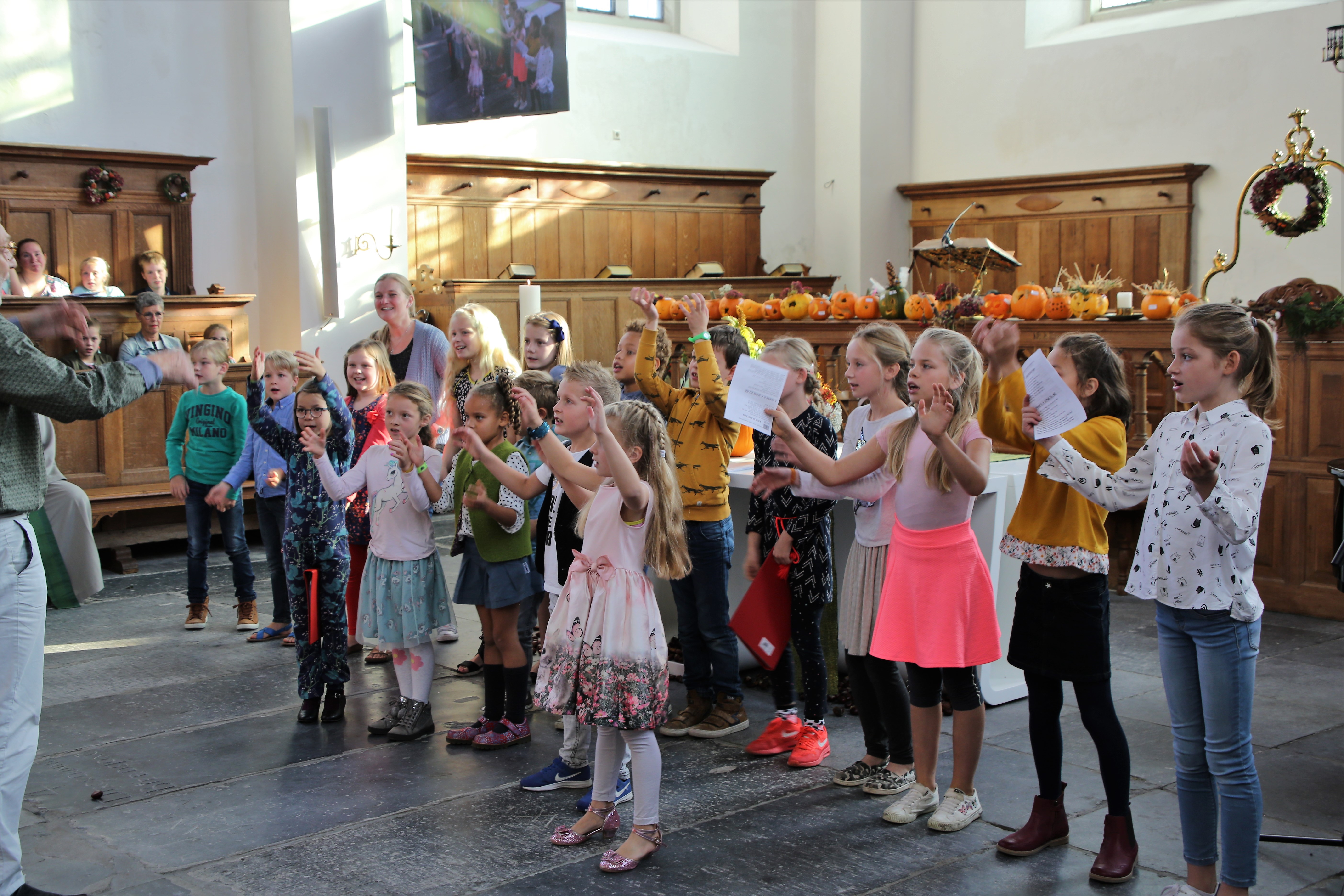 Kinderkoor Beemster in actie. (Foto: aangeleverd)