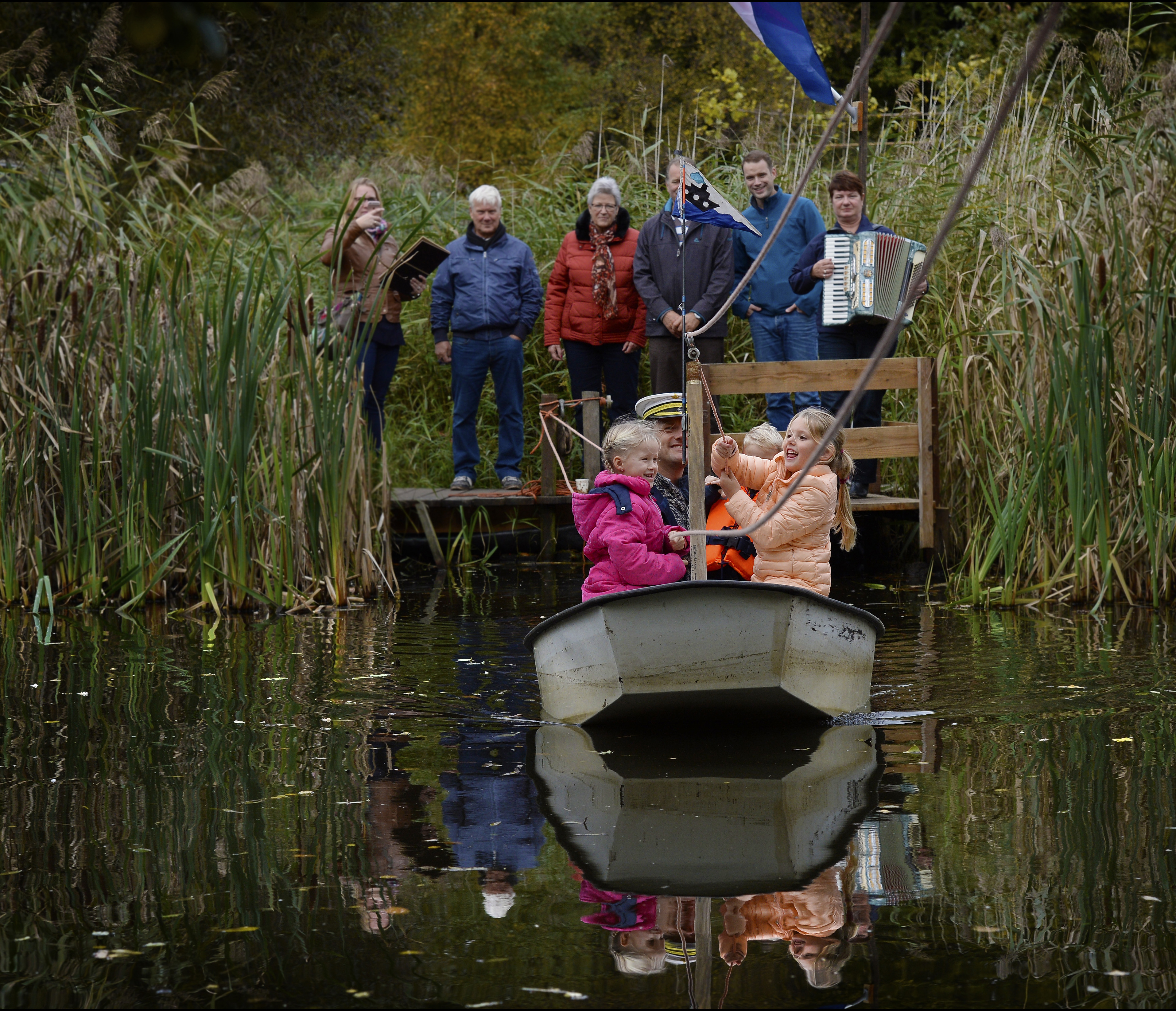 De heemtuin is in de herfstvakantie een sprookjestuin. (Foto: heemtuin)
