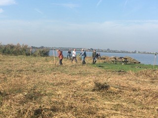 Het werk in het Wormer- en Jisperveld bestaat voornamelijk uit het opruimen van maaisel op bloemrijke rietlanden en verlandingszones op trilveen. (Foto: André Immerzeel)