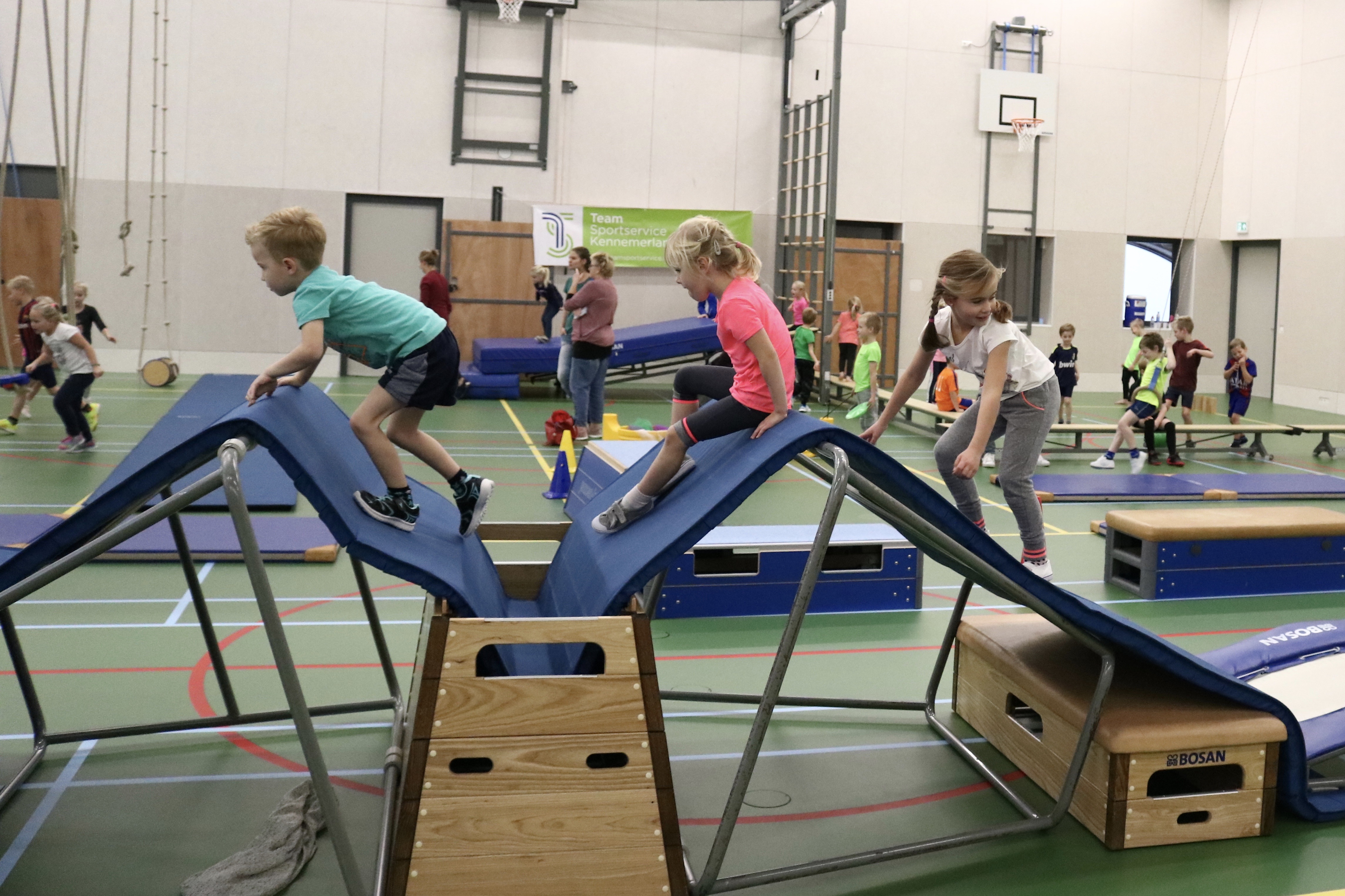 Succesvolle sportactiviteiten in herfstvakantie