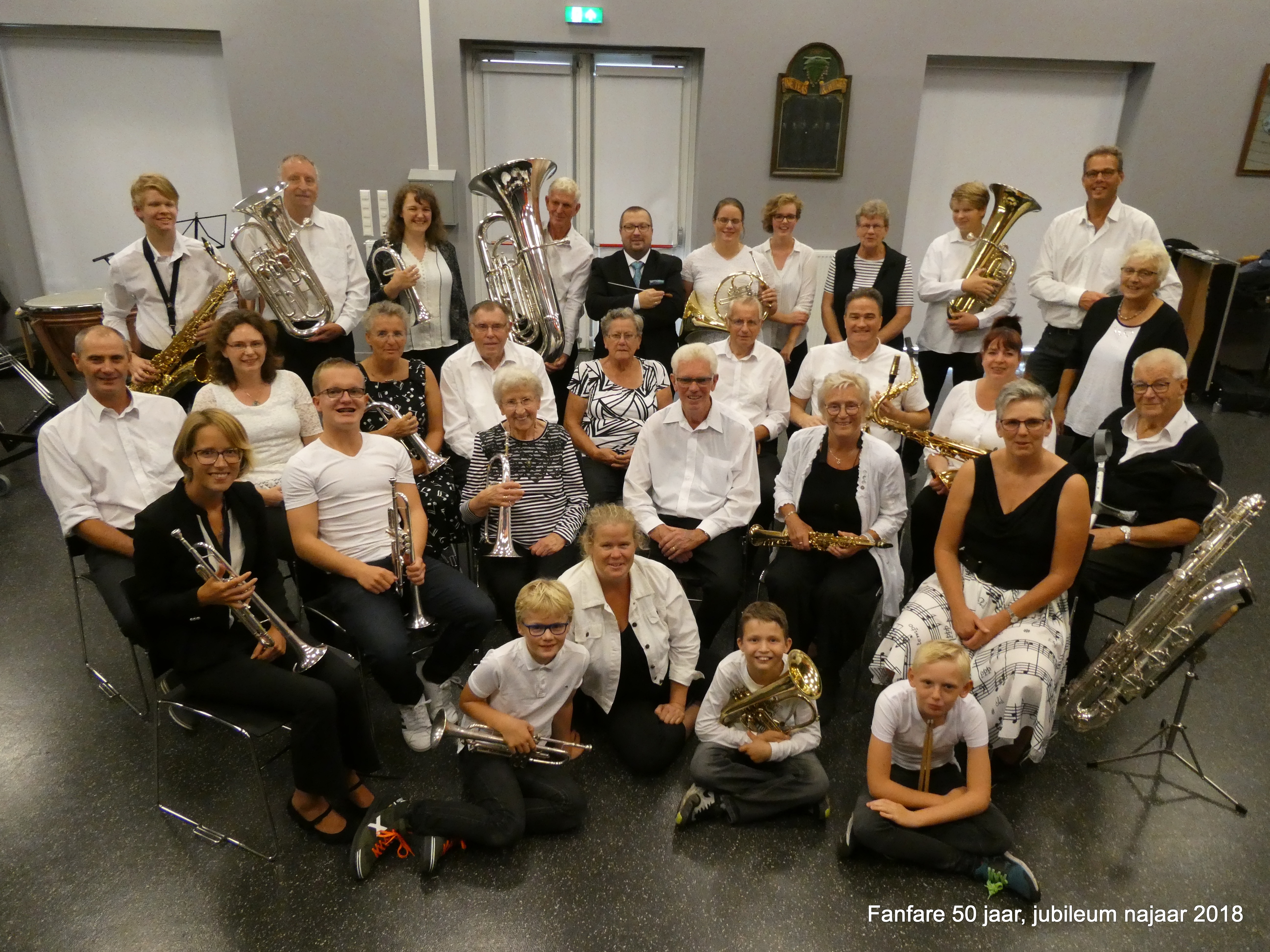 De Zeevangsfanfare bestaat 50 jaar. (Foto: aangeleverd)